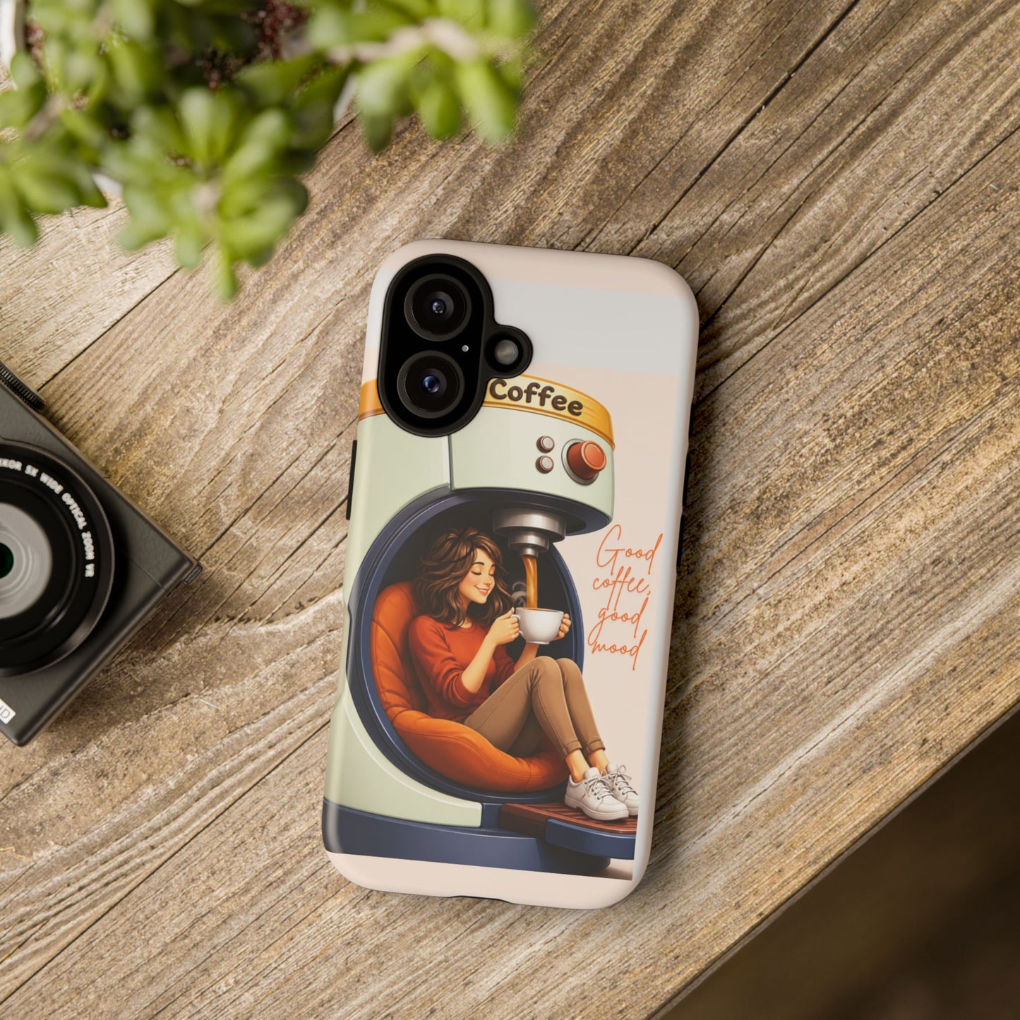 Coffee Is My Comfort – Customized Phone Case