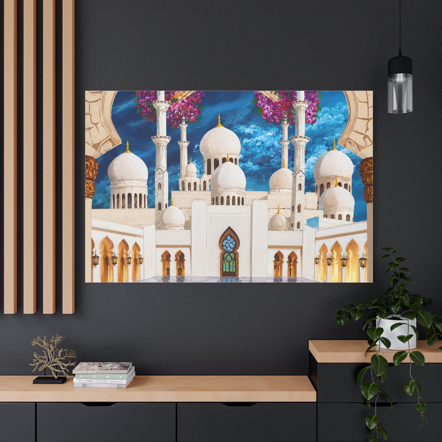Islamic Mosque Canvas Art — Stretched Matte Wall Decor