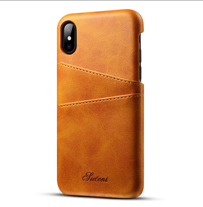 Leather Card Holder Slots Phone Cases Pu For For phone Samsung Cover
