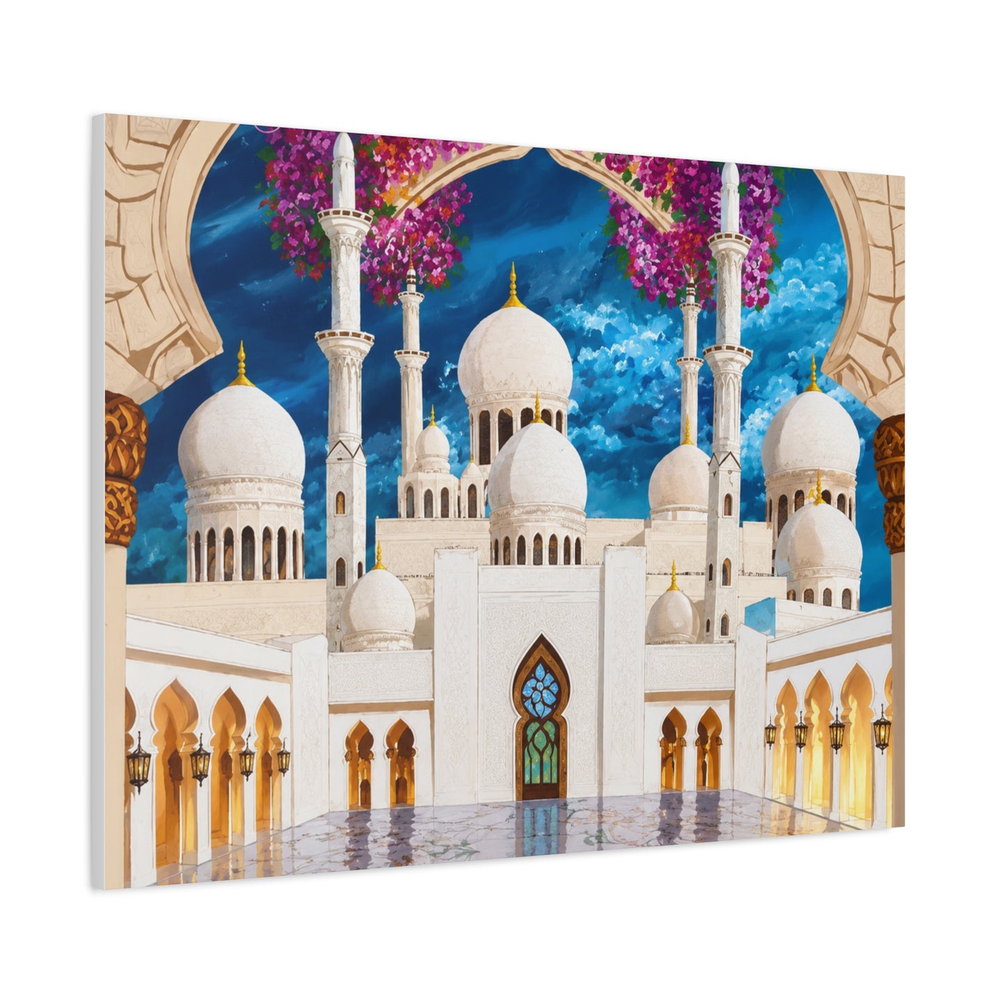 Islamic Mosque Canvas Art — Stretched Matte Wall Decor