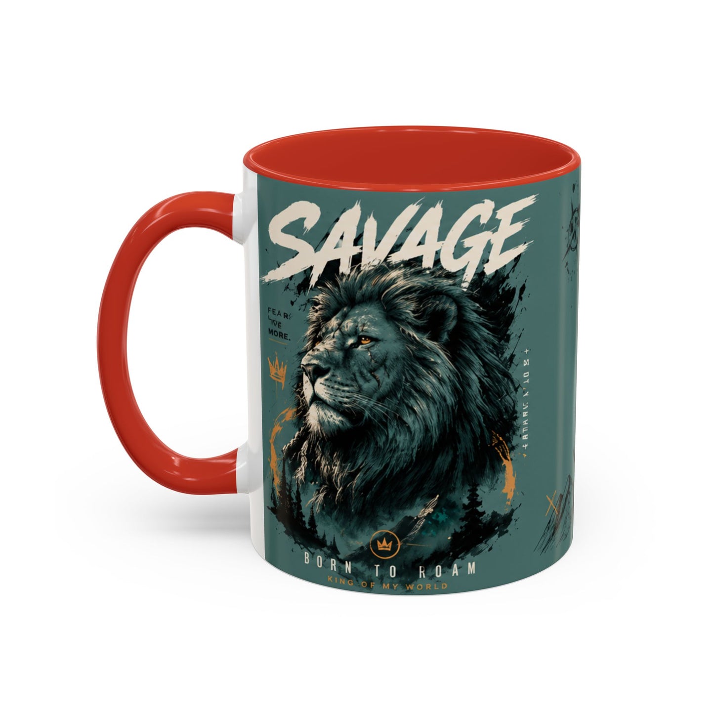 Stay Hungry Graffiti Accent Coffee Mug — 11/15oz