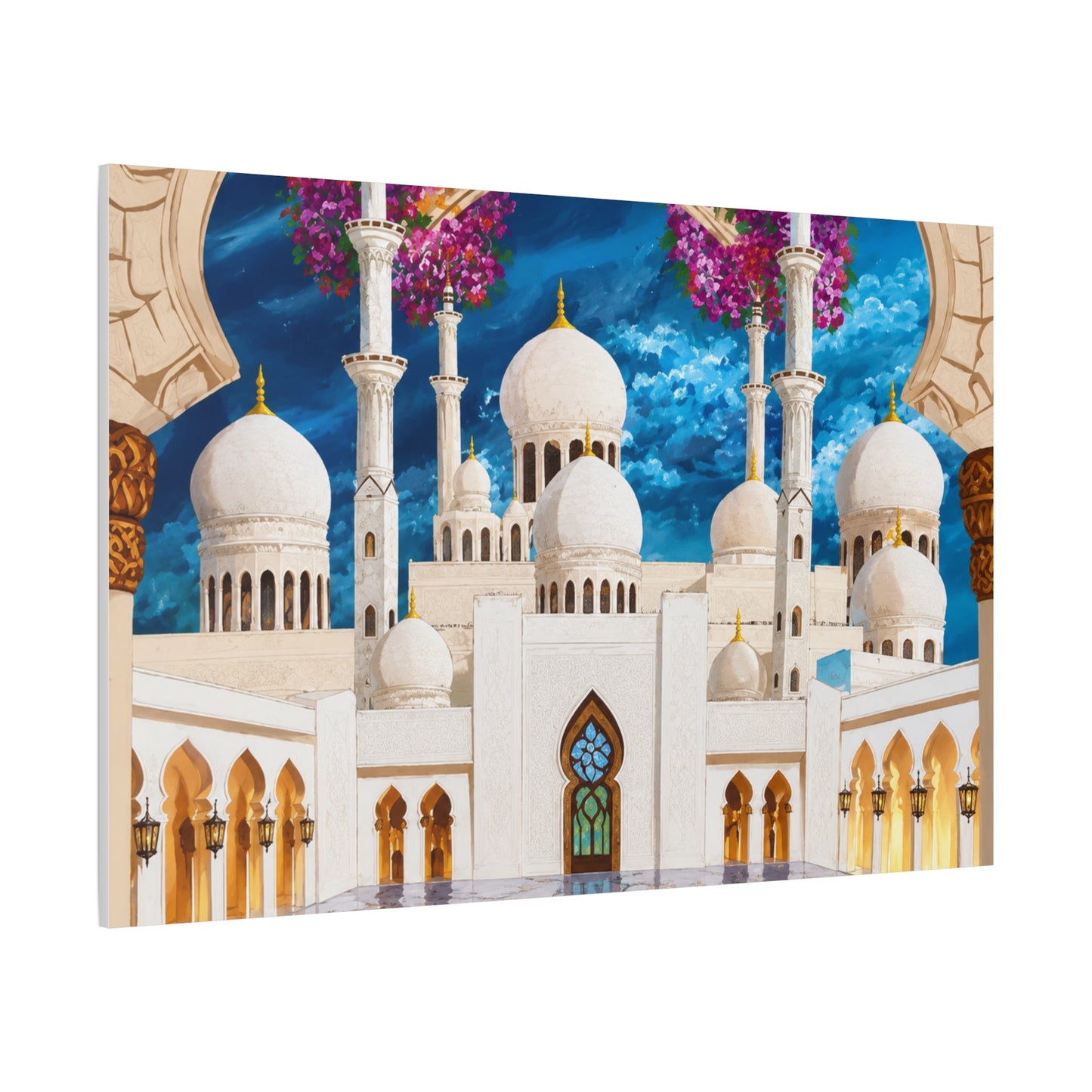 Islamic Mosque Canvas Art — Stretched Matte Wall Decor