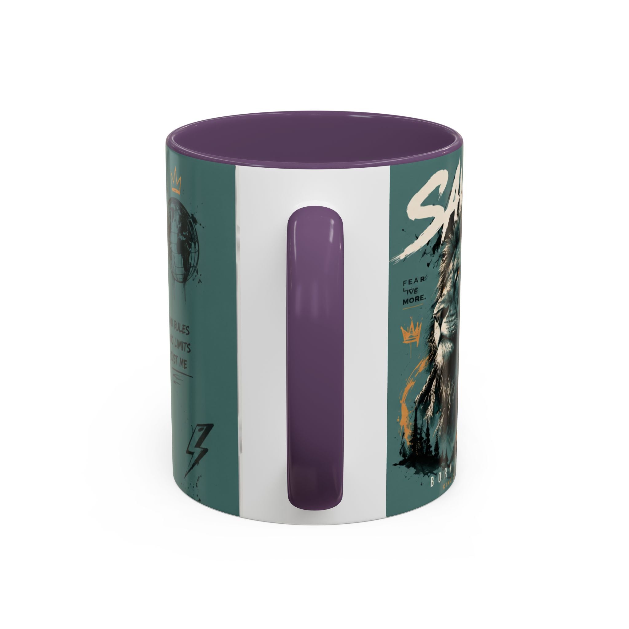 Stay Hungry Graffiti Accent Coffee Mug — 11/15oz