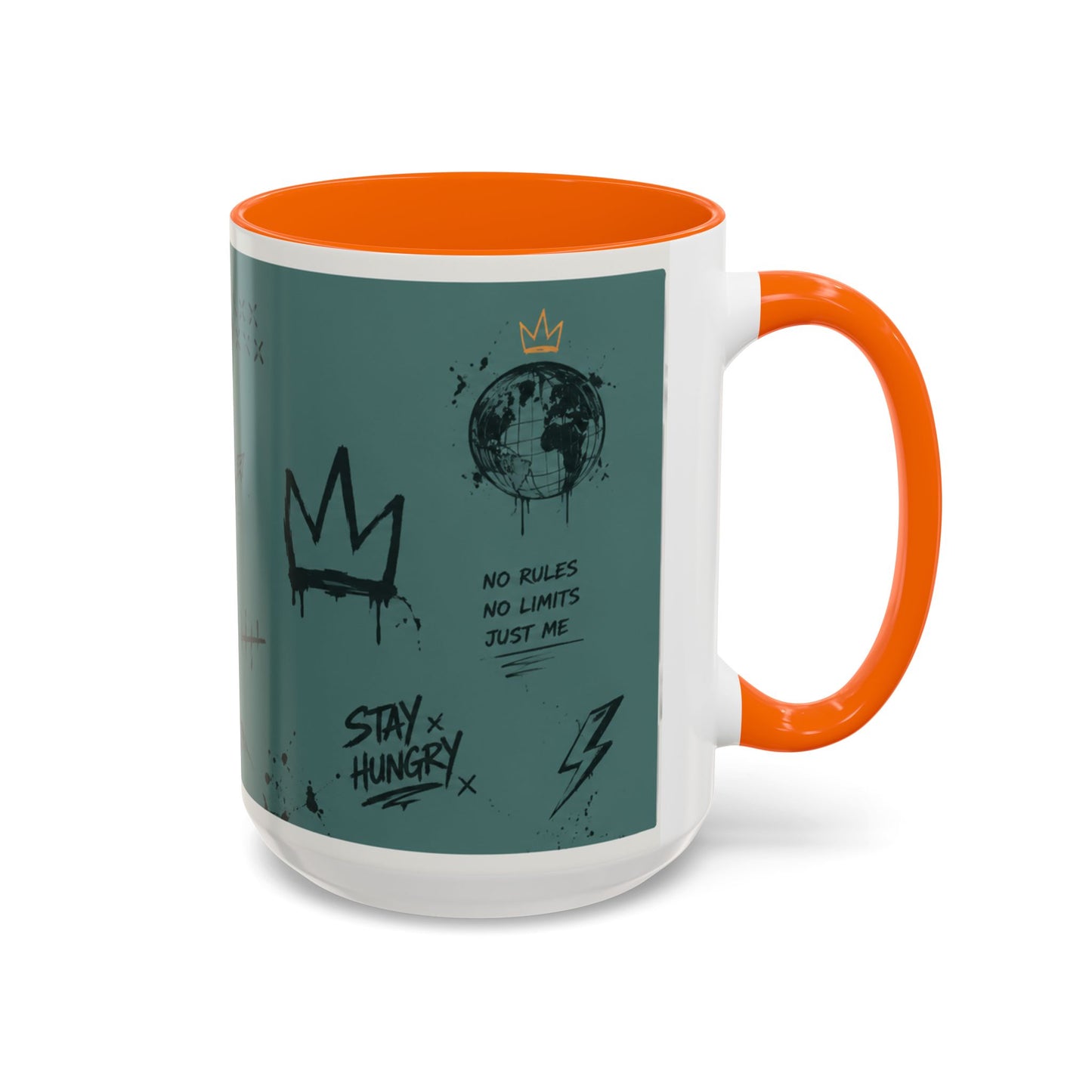 Stay Hungry Graffiti Accent Coffee Mug — 11/15oz