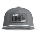 King of the Jungle Rope Cap – Sunwashed Trucker Hat with 'Nothing Impossible' Patch