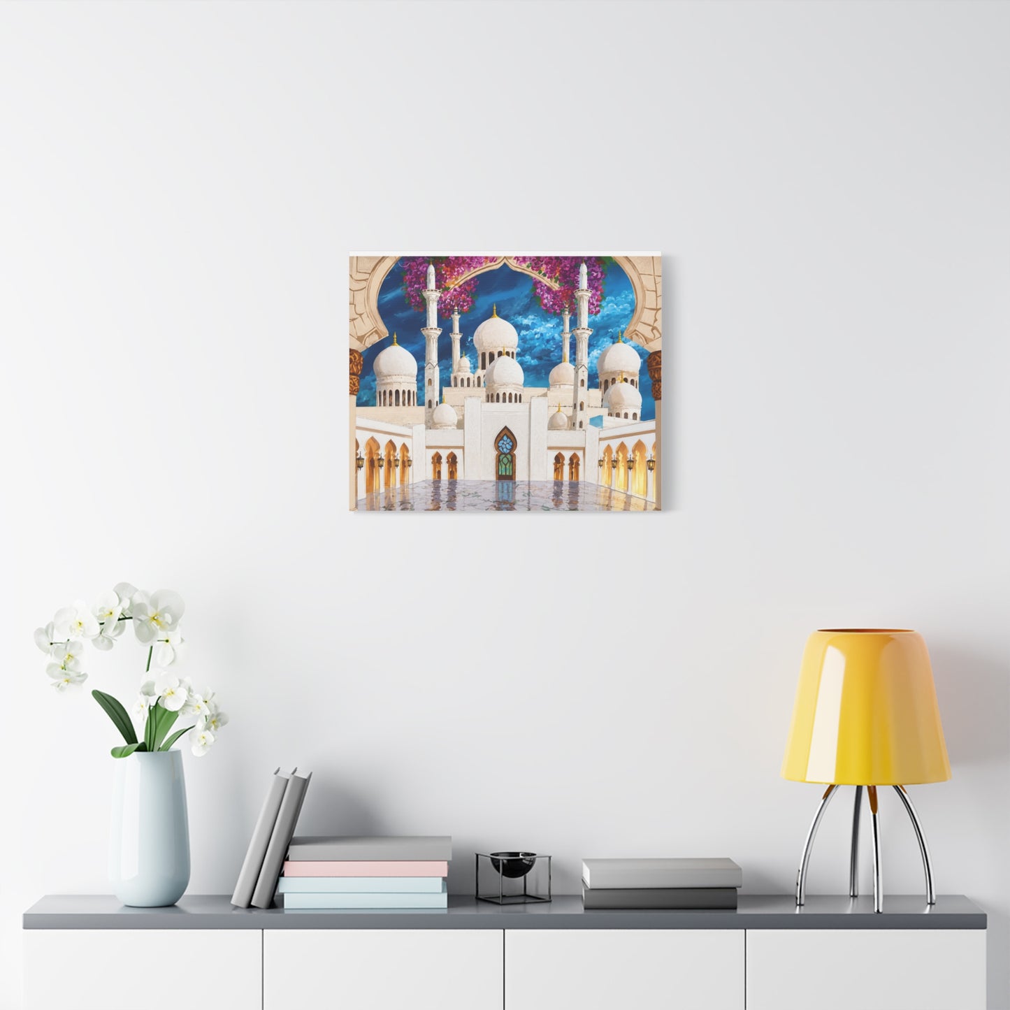Islamic Mosque Canvas Art — Stretched Matte Wall Decor