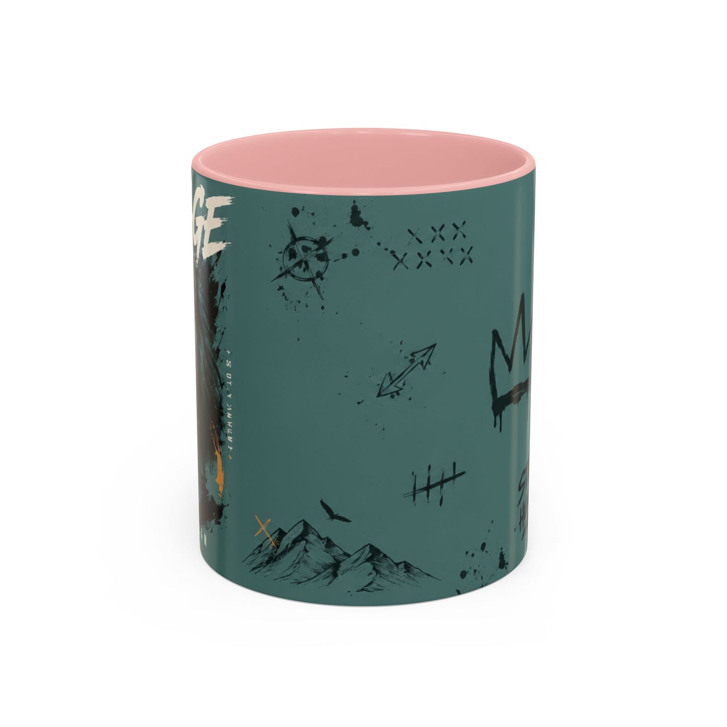 Stay Hungry Graffiti Accent Coffee Mug — 11/15oz