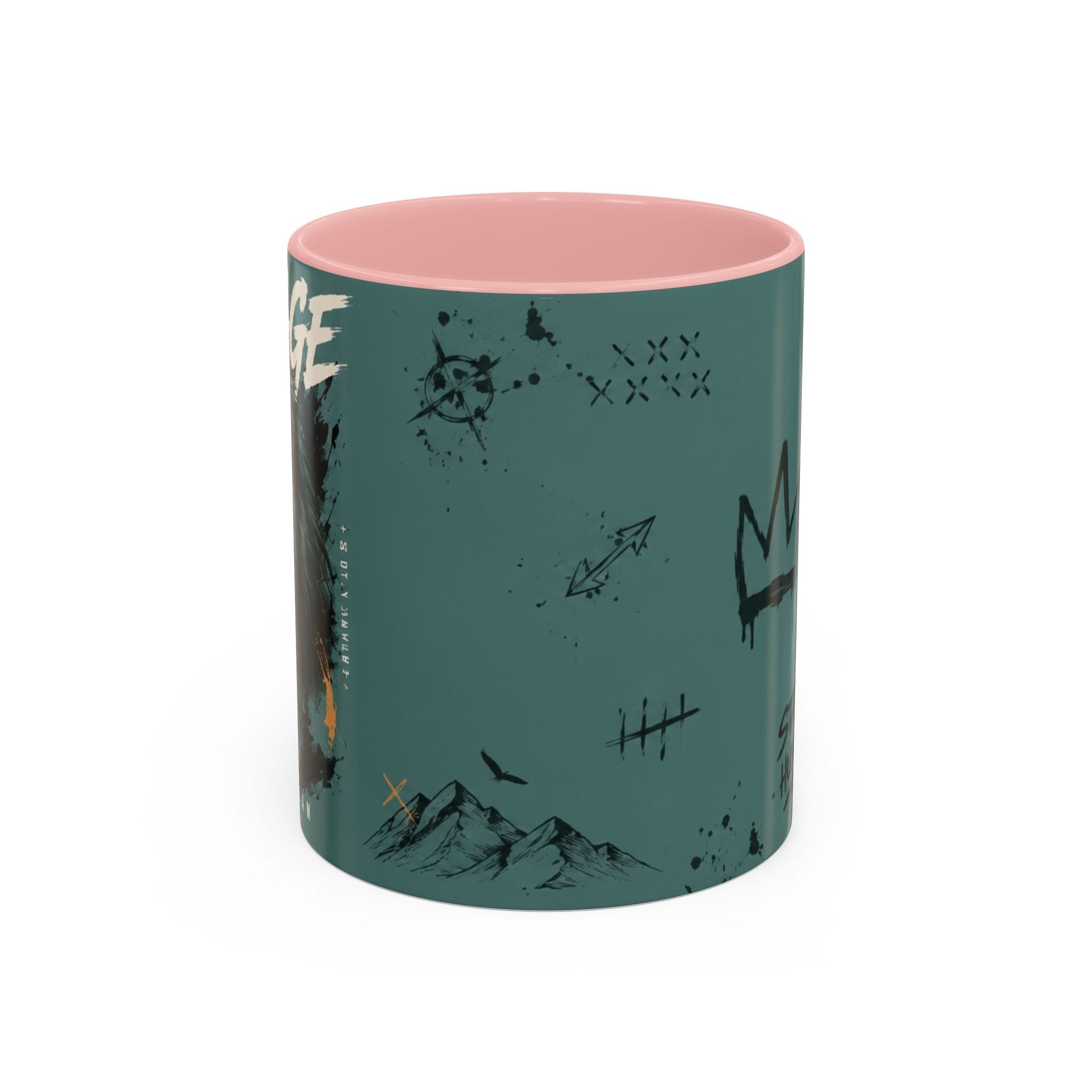 Stay Hungry Graffiti Accent Coffee Mug — 11/15oz