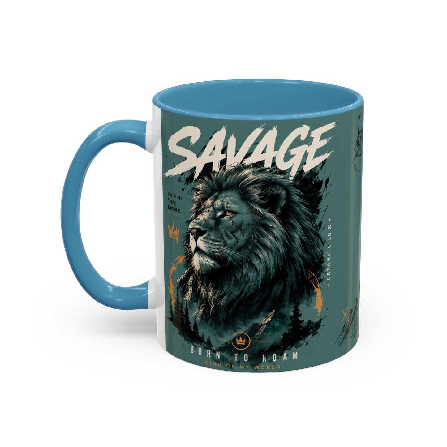 Stay Hungry Graffiti Accent Coffee Mug — 11/15oz