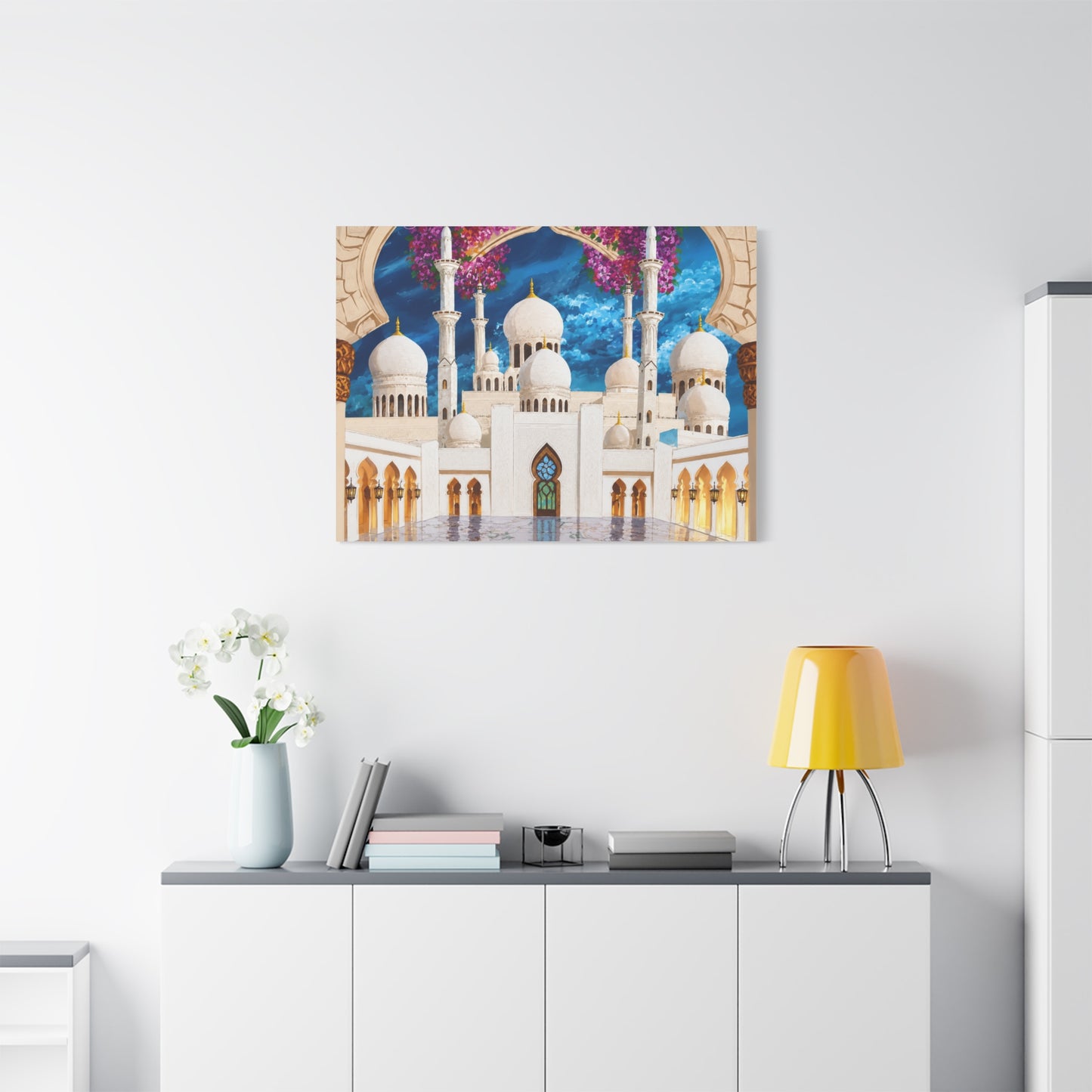 Islamic Mosque Canvas Art — Stretched Matte Wall Decor