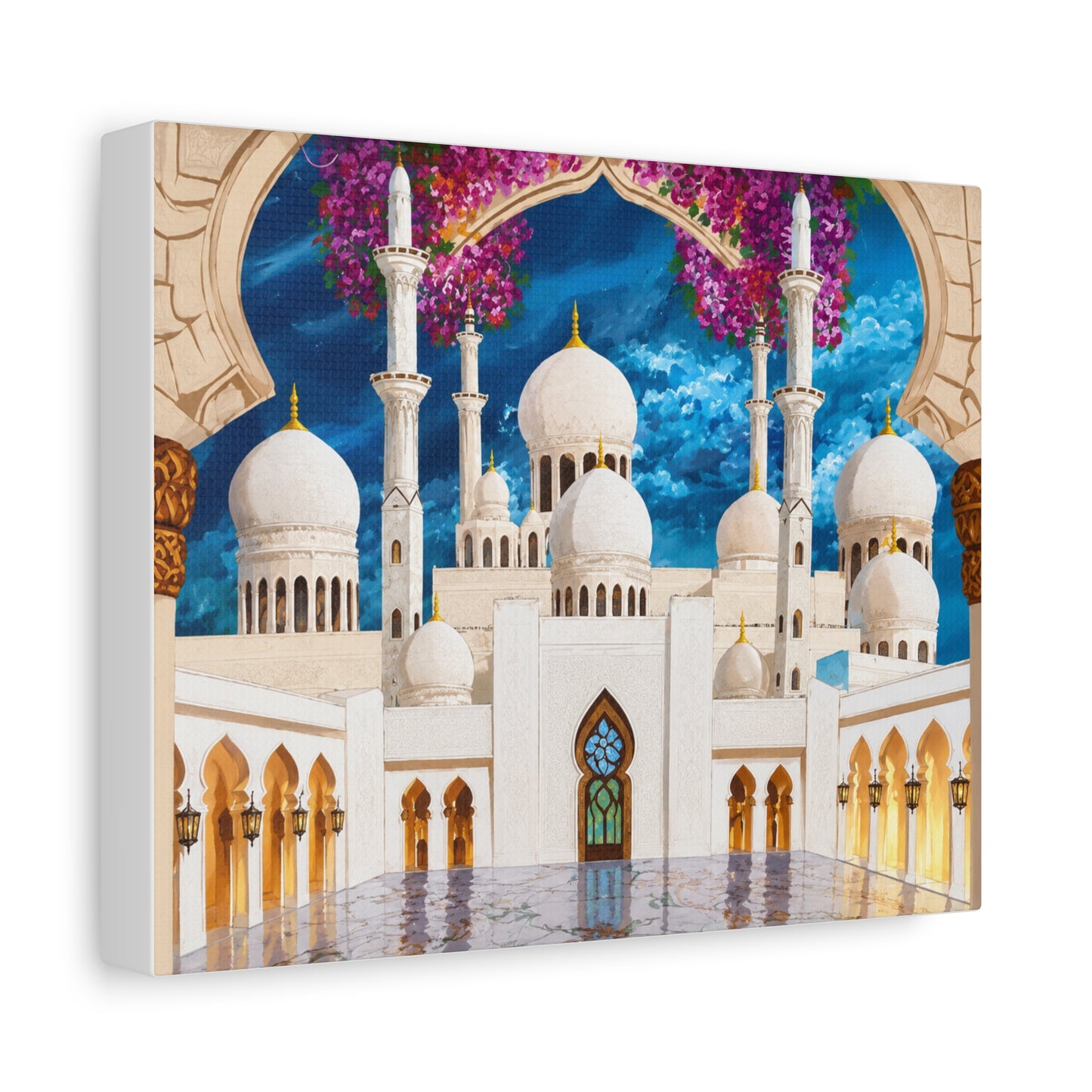 Islamic Mosque Canvas Art — Stretched Matte Wall Decor