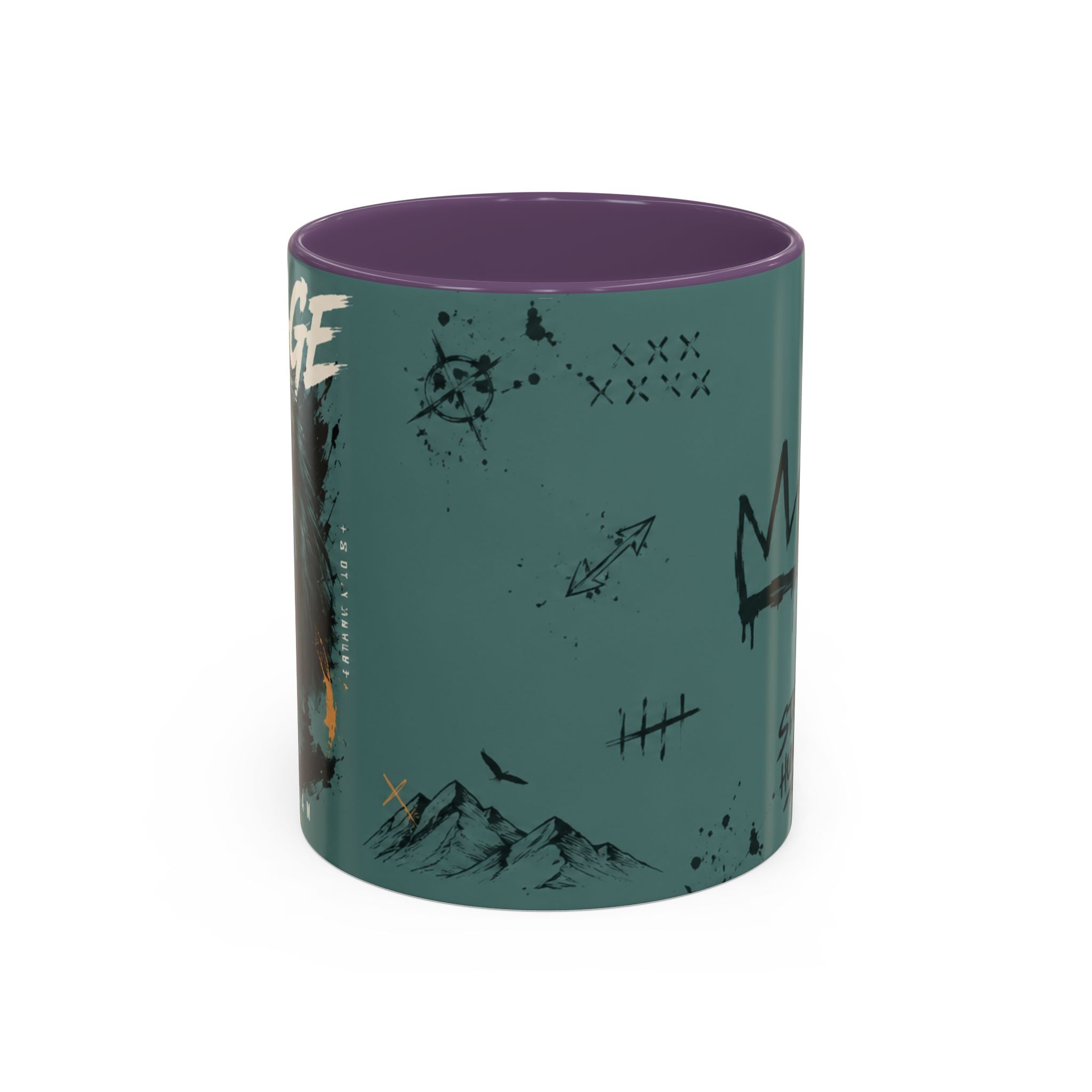 Stay Hungry Graffiti Accent Coffee Mug — 11/15oz