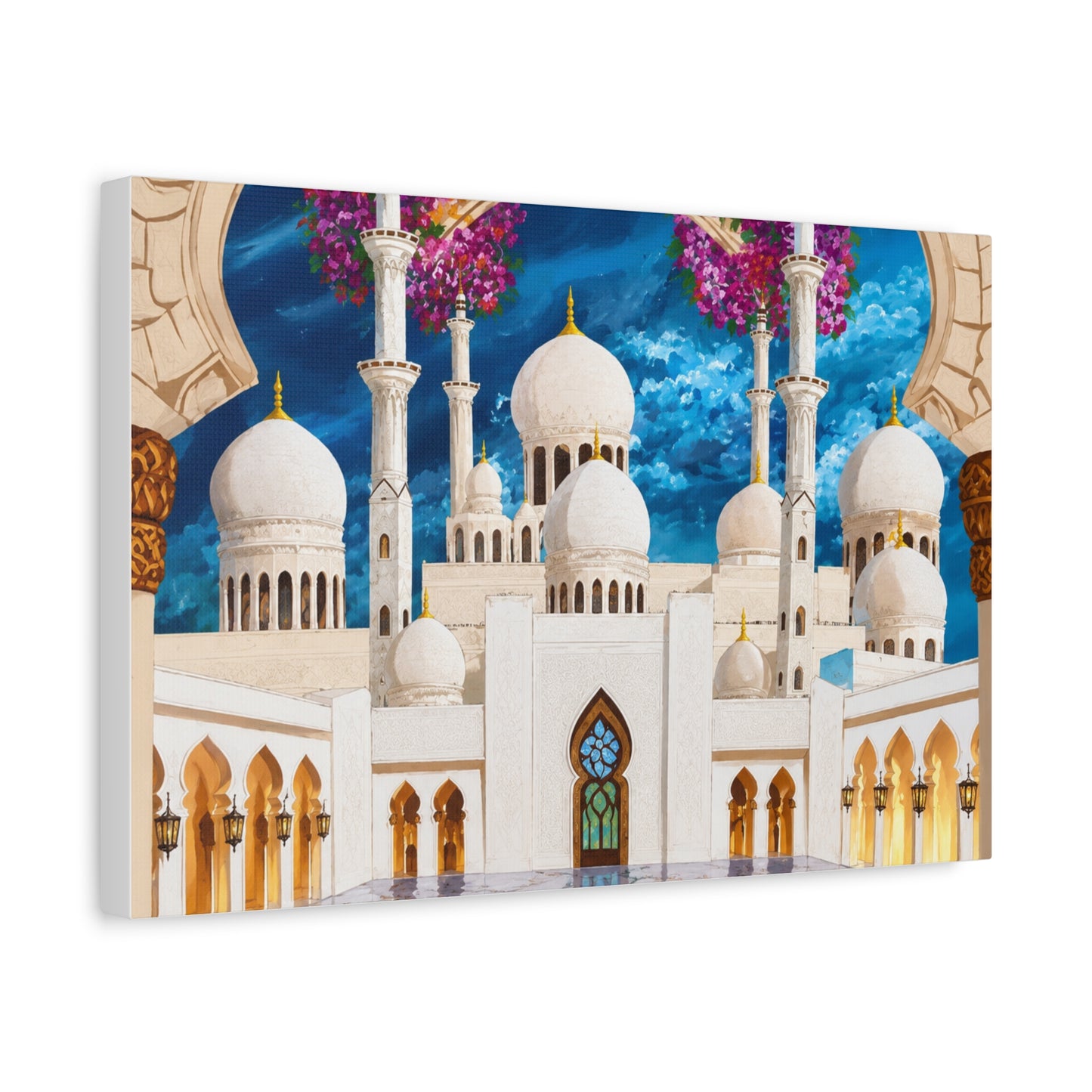 Islamic Mosque Canvas Art — Stretched Matte Wall Decor