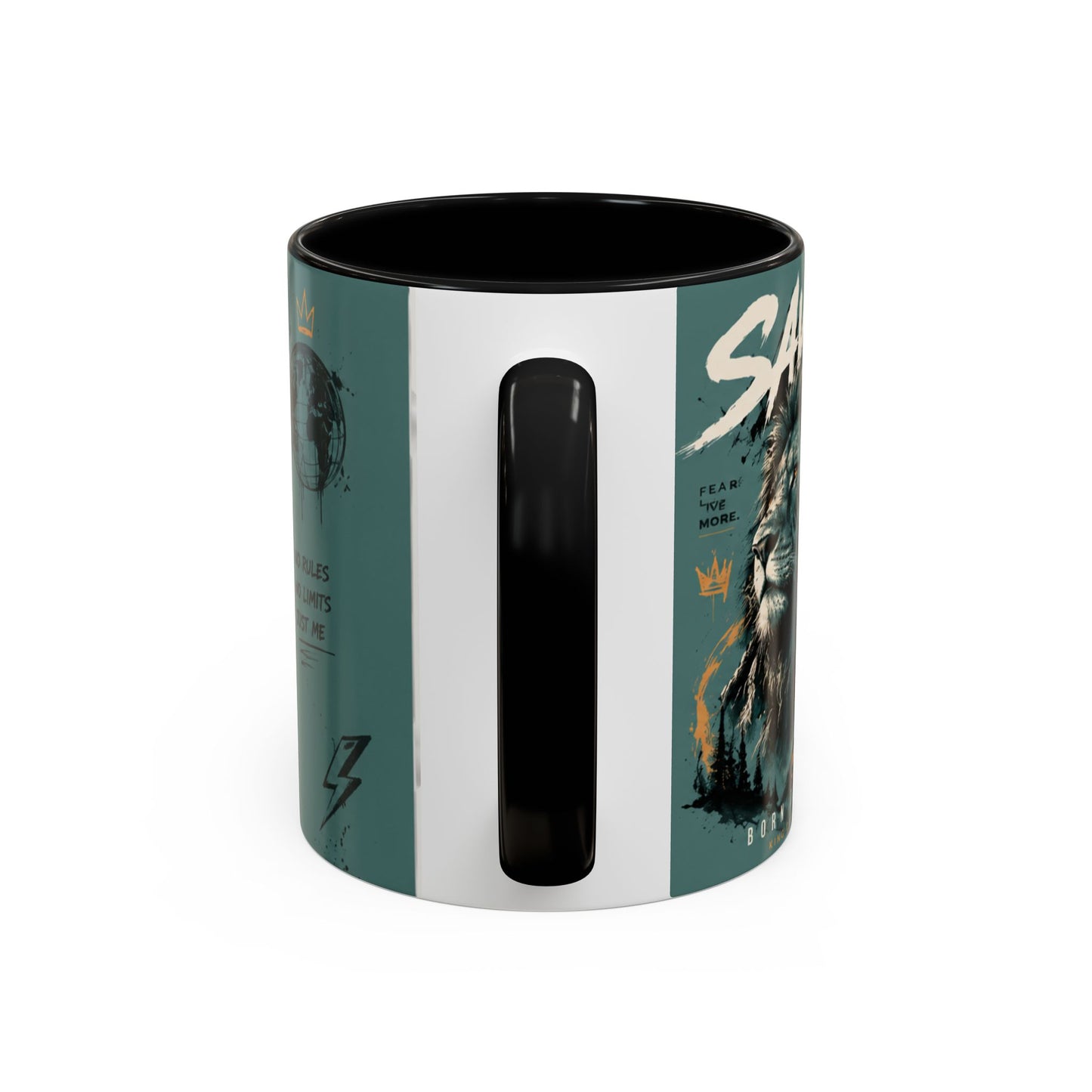 Stay Hungry Graffiti Accent Coffee Mug — 11/15oz