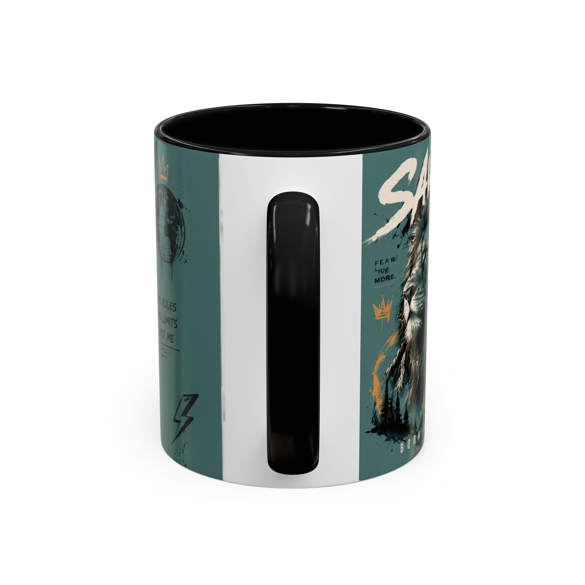 Stay Hungry Graffiti Accent Coffee Mug — 11/15oz