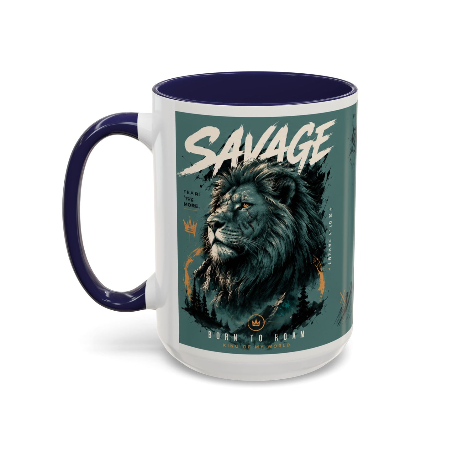Stay Hungry Graffiti Accent Coffee Mug — 11/15oz