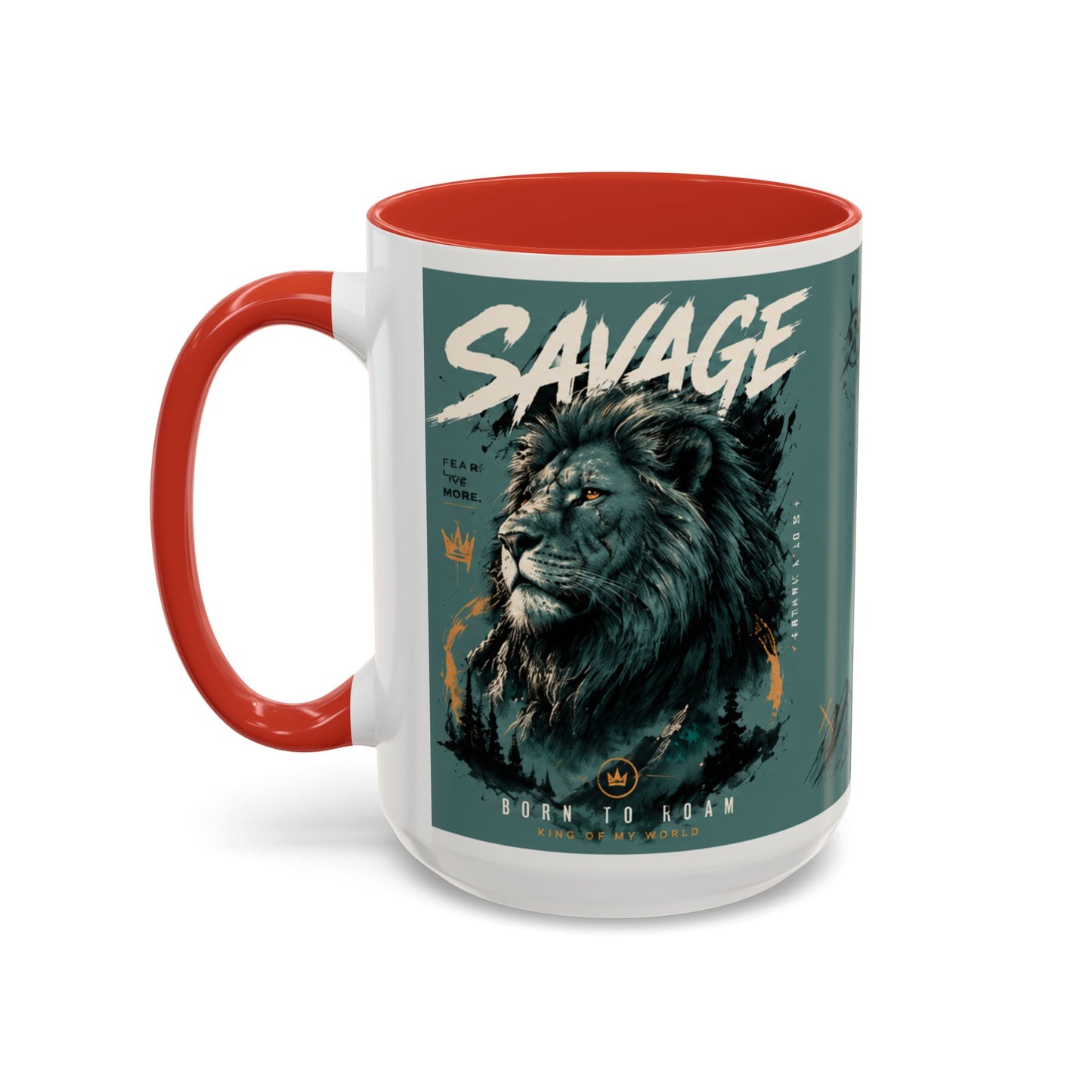 Stay Hungry Graffiti Accent Coffee Mug — 11/15oz