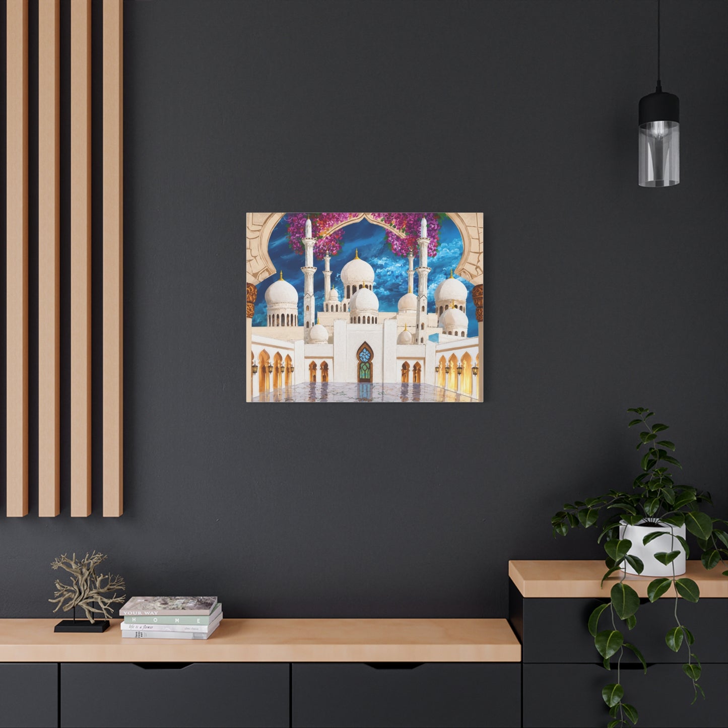 Islamic Mosque Canvas Art — Stretched Matte Wall Decor