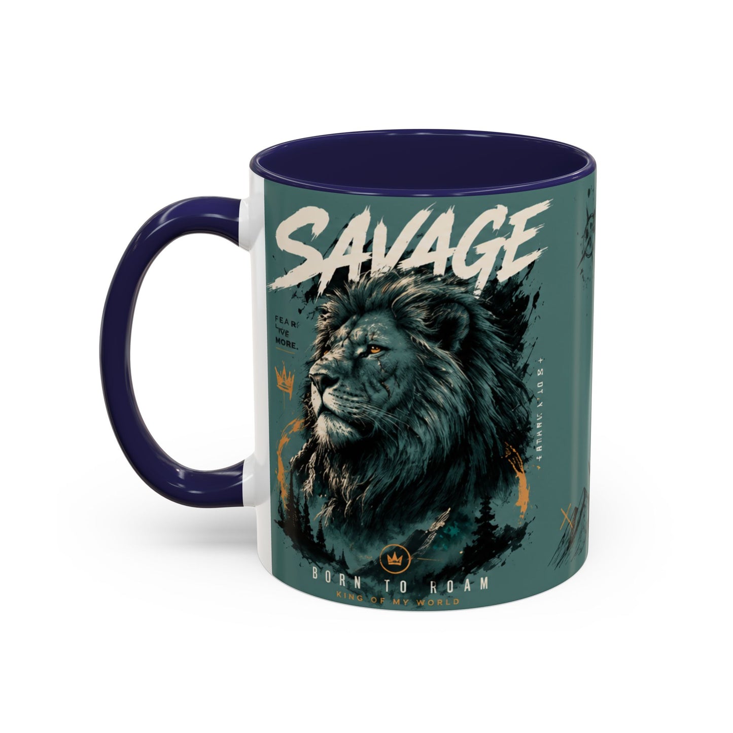 Stay Hungry Graffiti Accent Coffee Mug — 11/15oz