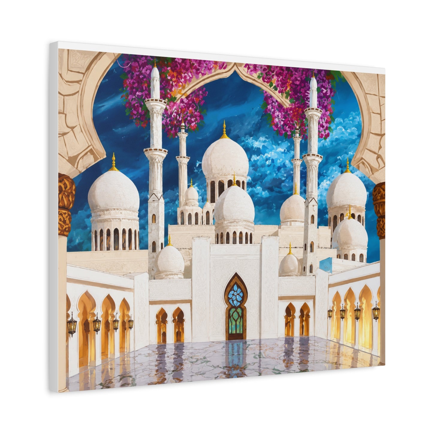 Islamic Mosque Canvas Art — Stretched Matte Wall Decor