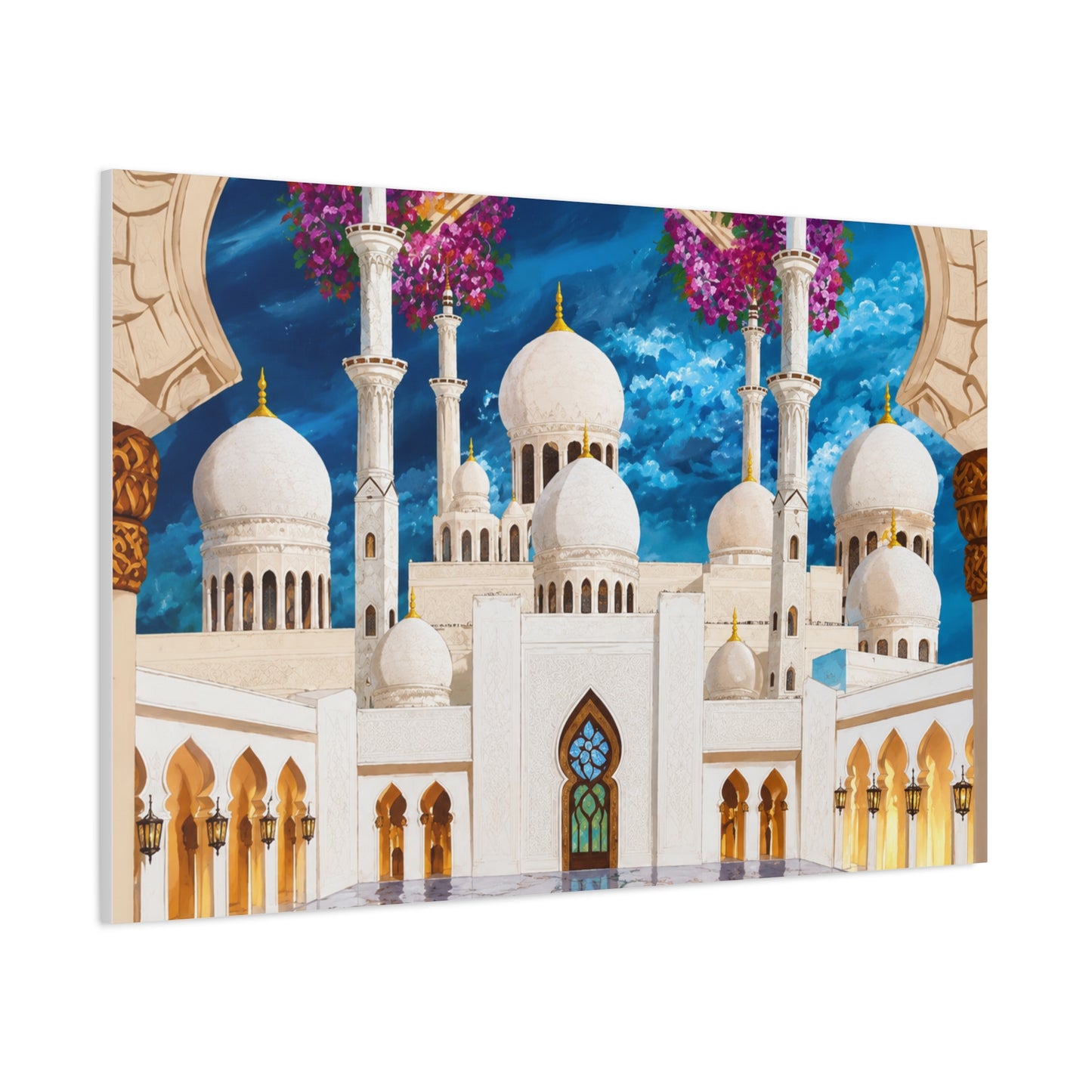 Islamic Mosque Canvas Art — Stretched Matte Wall Decor