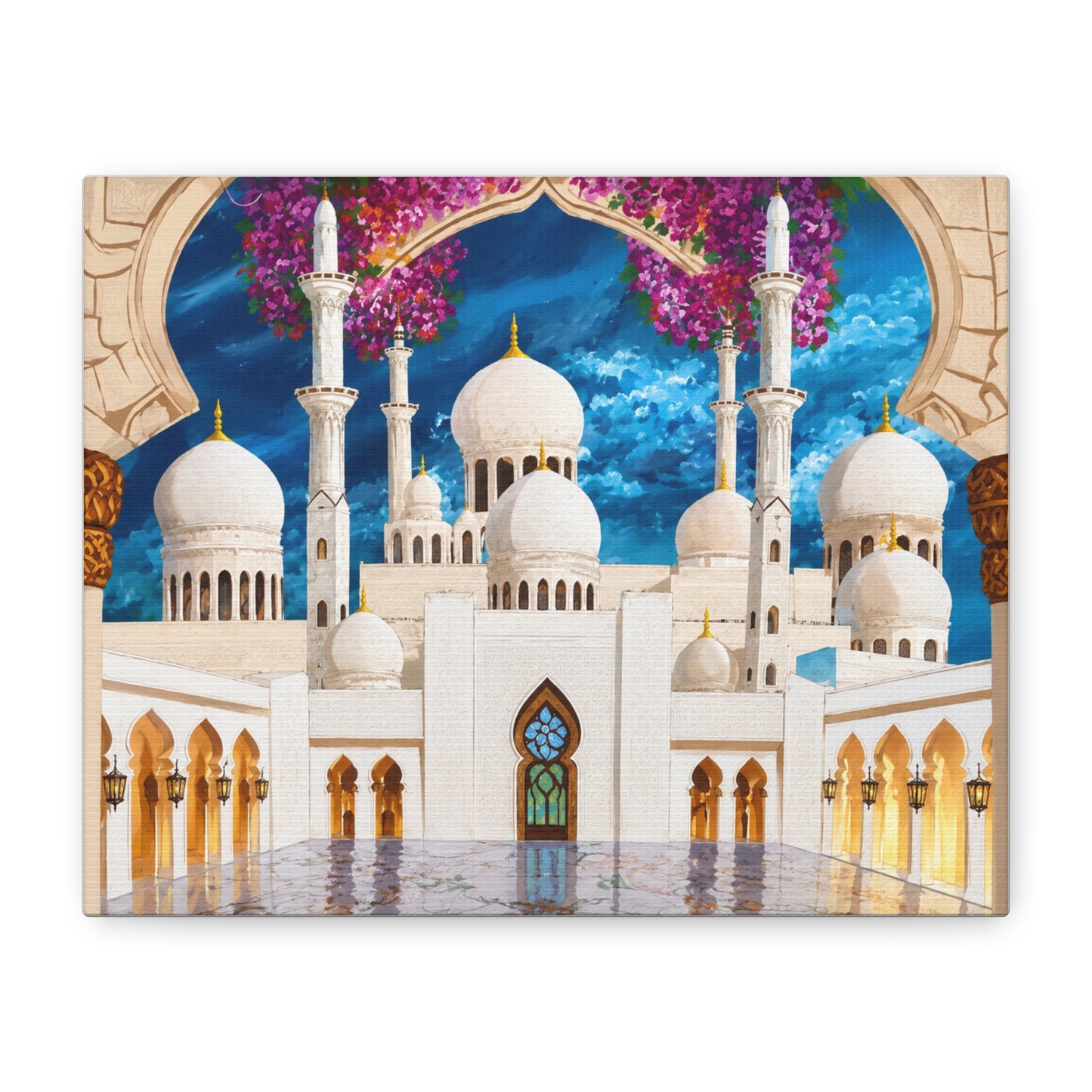 Islamic Mosque Canvas Art — Stretched Matte Wall Decor