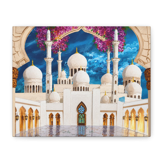 Islamic Mosque Canvas Art — Stretched Matte Wall Decor