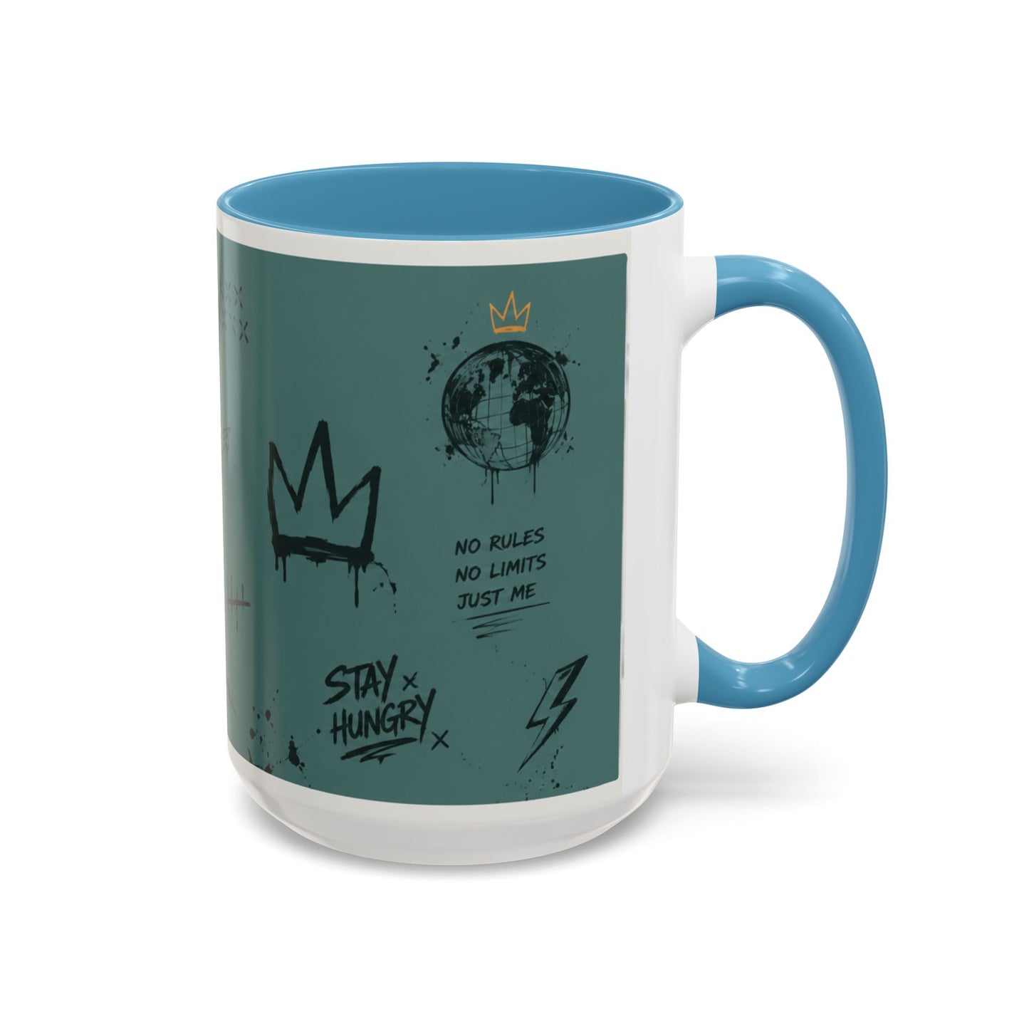 Stay Hungry Graffiti Accent Coffee Mug — 11/15oz