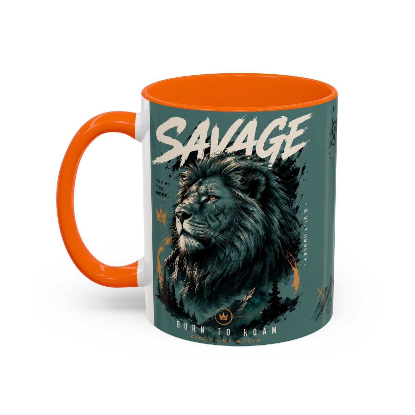 Stay Hungry Graffiti Accent Coffee Mug — 11/15oz