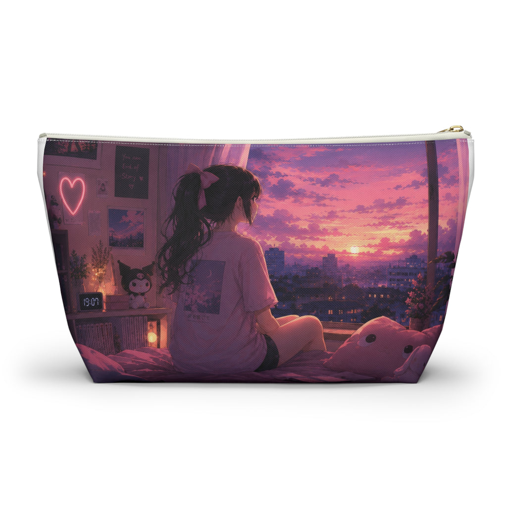 Sunset Room Anime Accessory Pouch