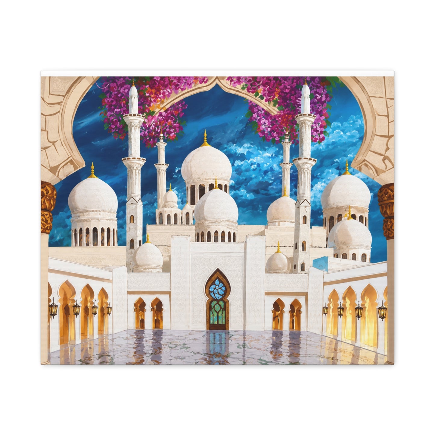 Islamic Mosque Canvas Art — Stretched Matte Wall Decor