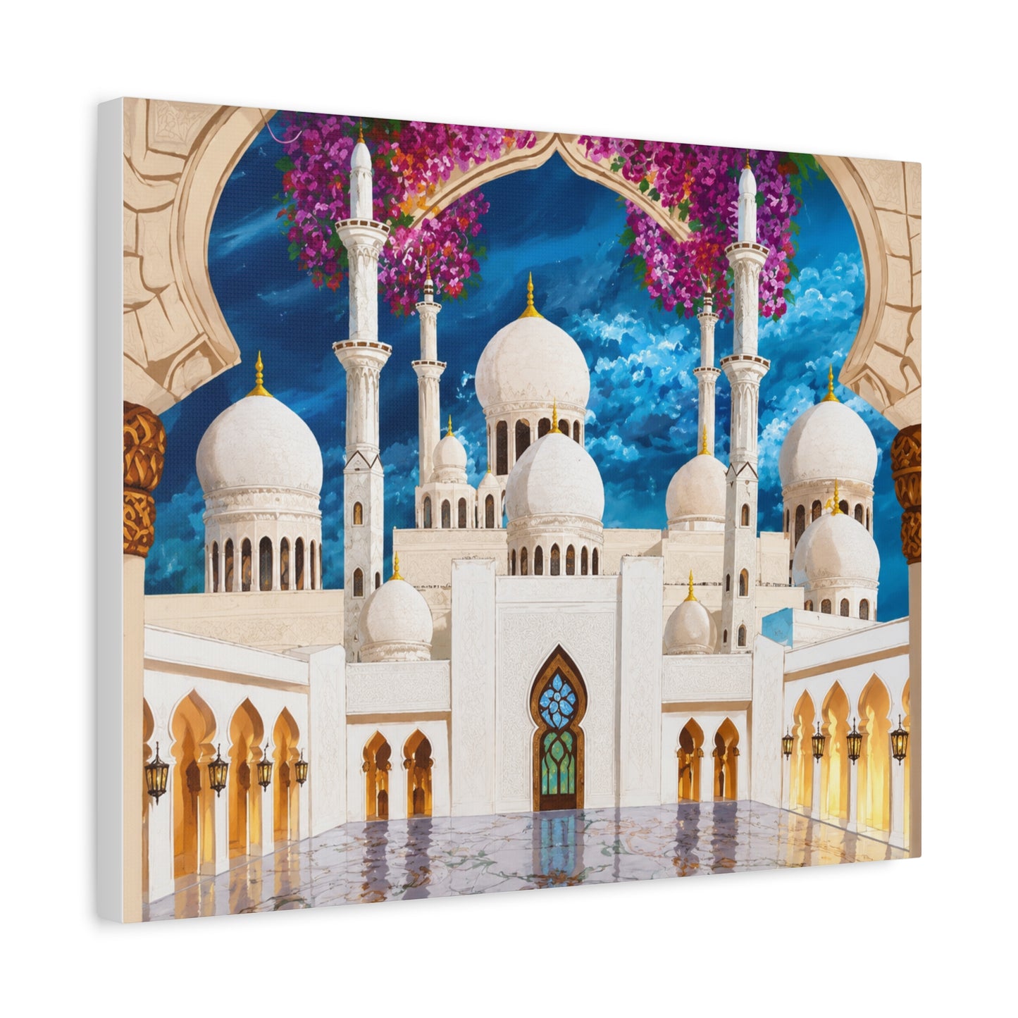 Islamic Mosque Canvas Art — Stretched Matte Wall Decor