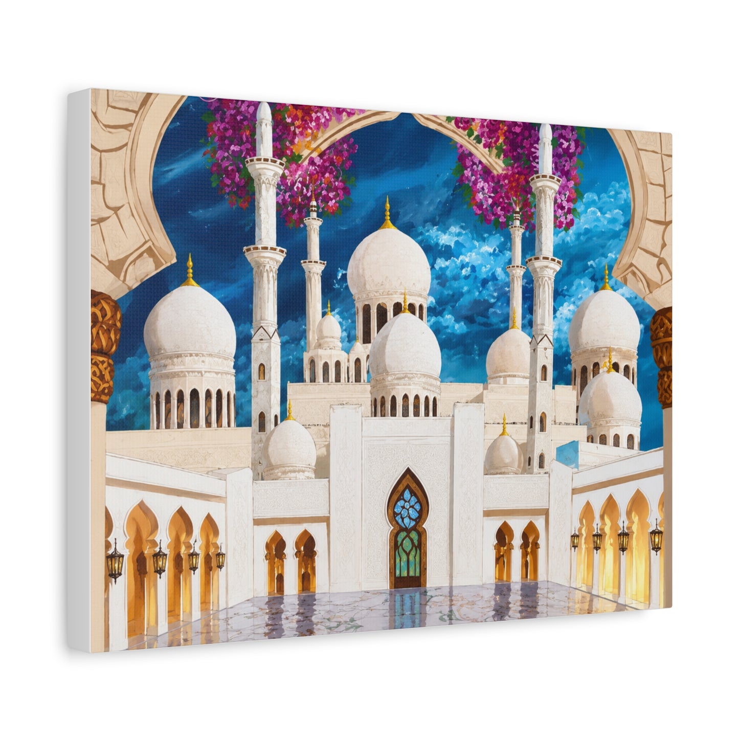 Islamic Mosque Canvas Art — Stretched Matte Wall Decor