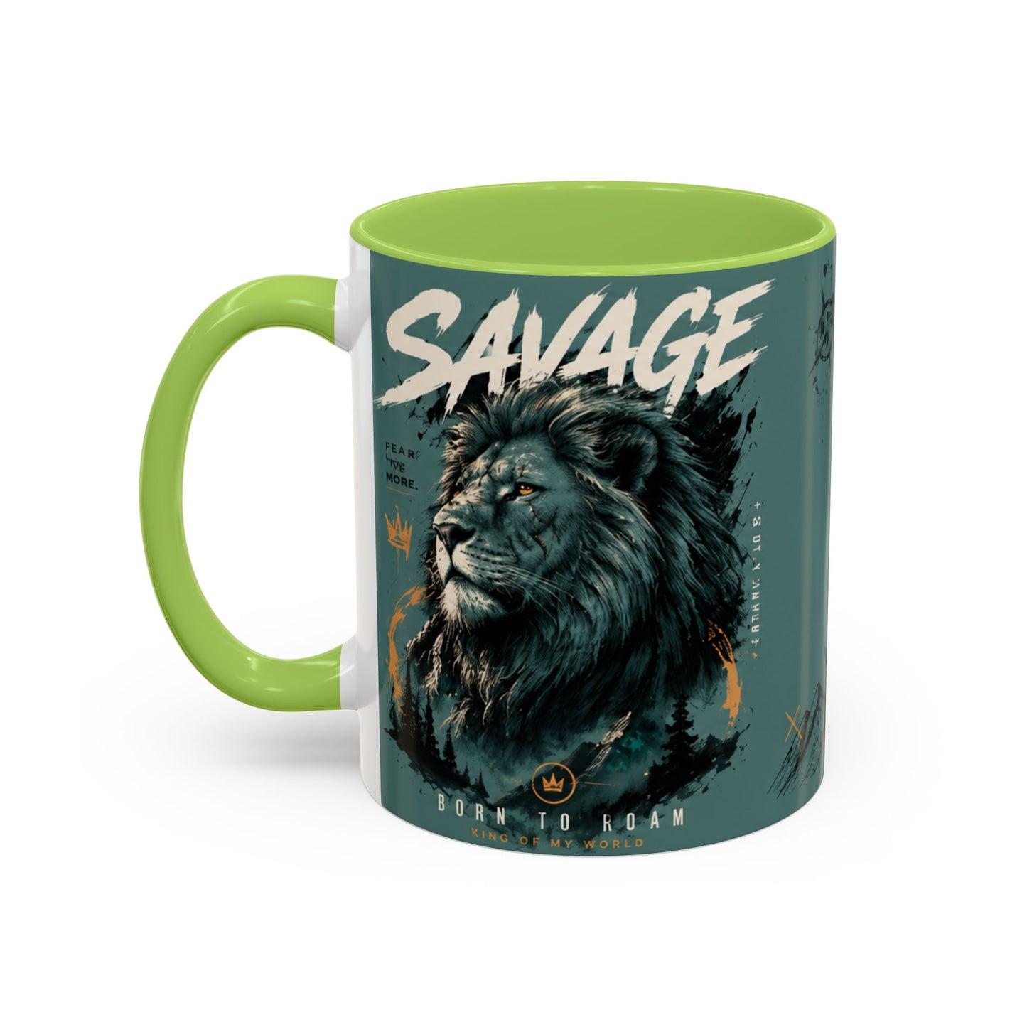 Stay Hungry Graffiti Accent Coffee Mug — 11/15oz