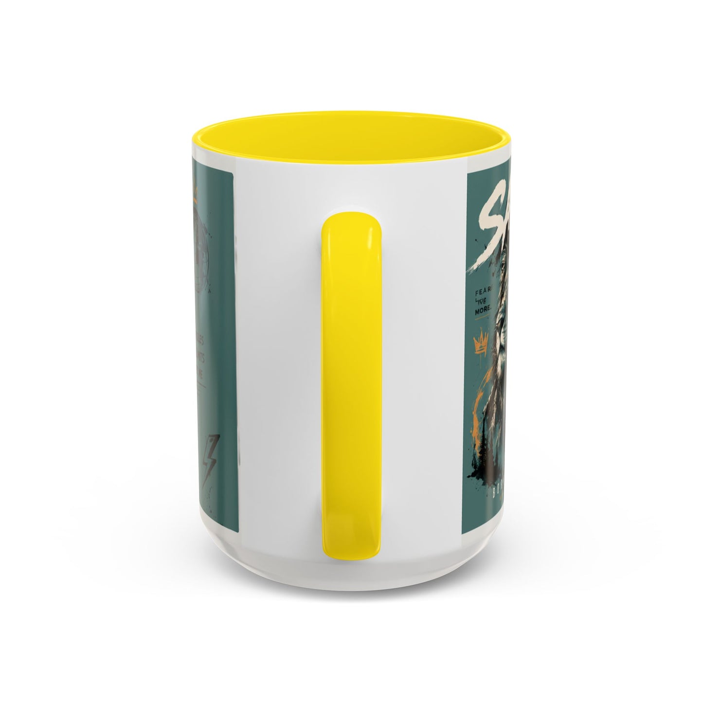 Stay Hungry Graffiti Accent Coffee Mug — 11/15oz