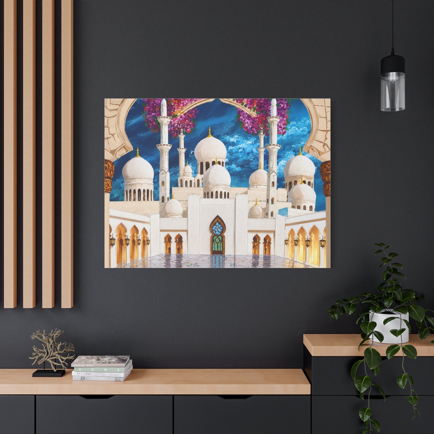 Islamic Mosque Canvas Art — Stretched Matte Wall Decor