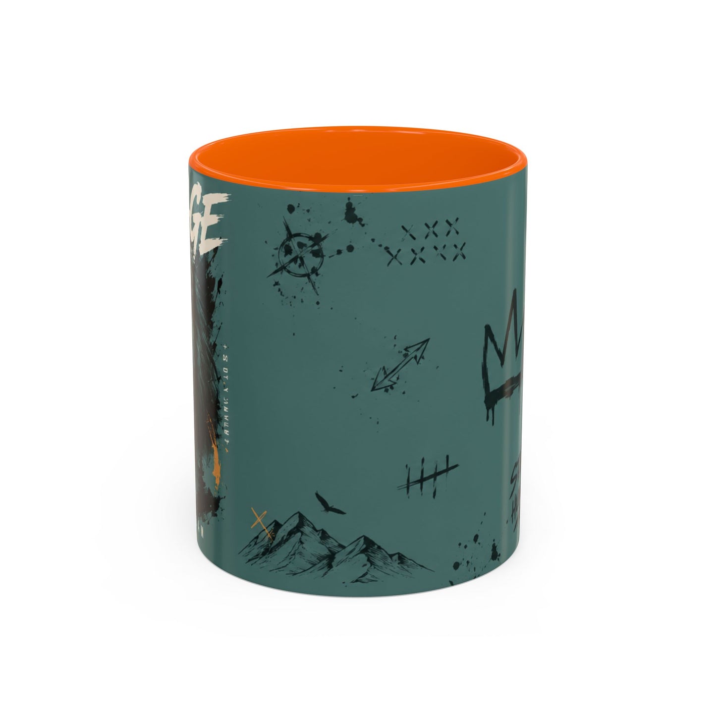 Stay Hungry Graffiti Accent Coffee Mug — 11/15oz