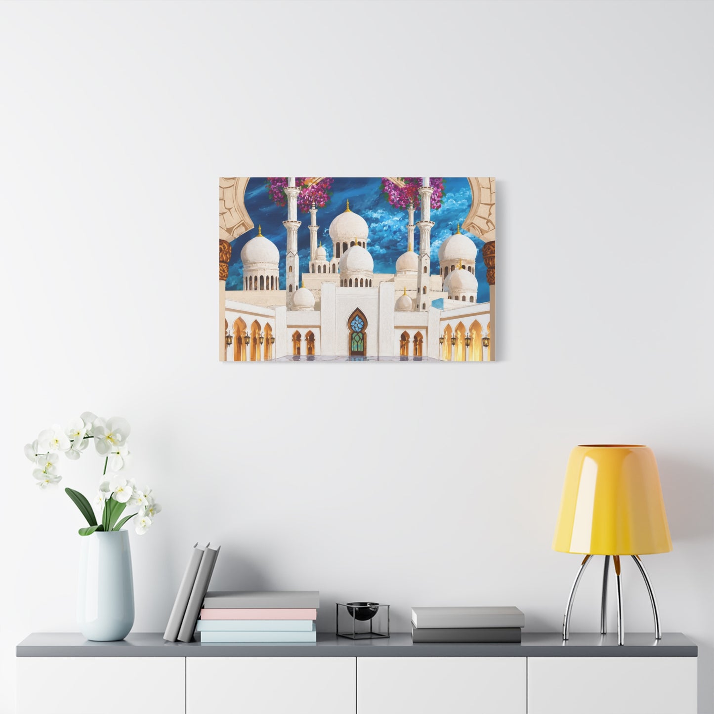 Islamic Mosque Canvas Art — Stretched Matte Wall Decor