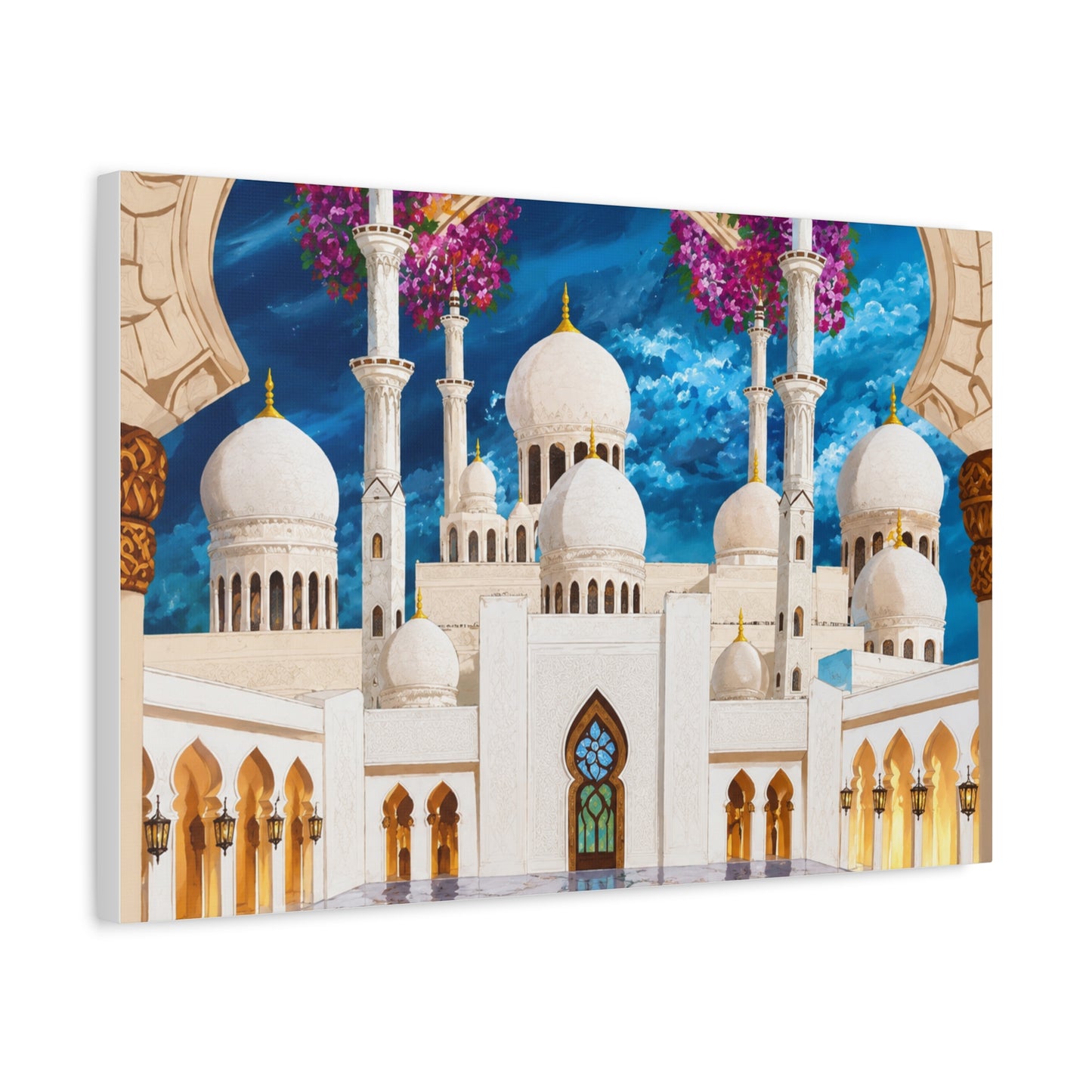 Islamic Mosque Canvas Art — Stretched Matte Wall Decor