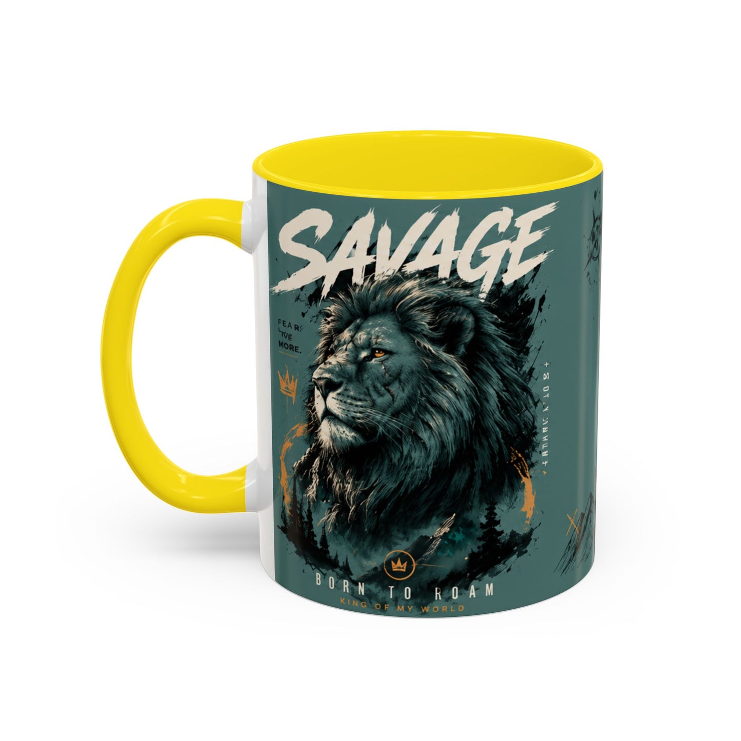 Stay Hungry Graffiti Accent Coffee Mug — 11/15oz