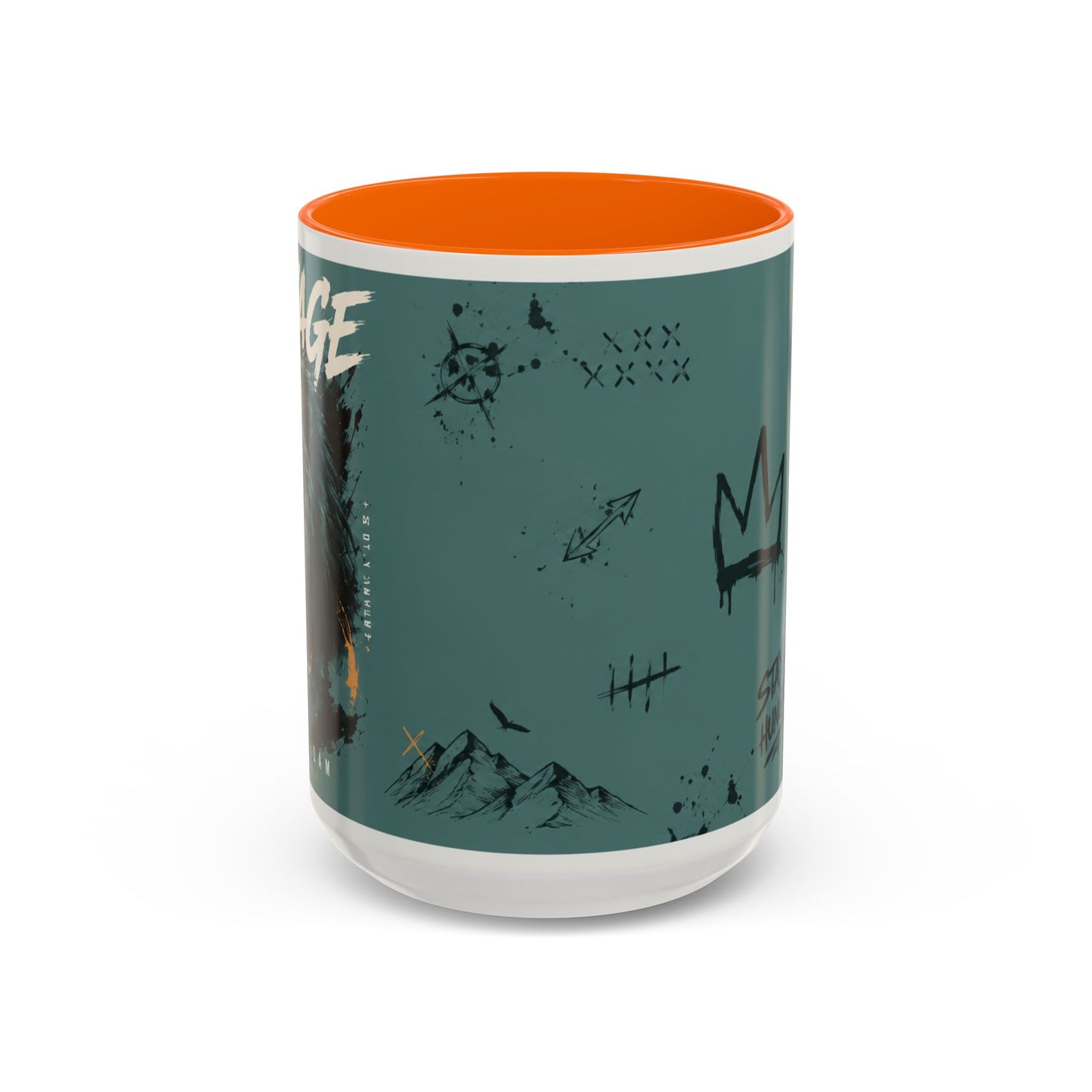 Stay Hungry Graffiti Accent Coffee Mug — 11/15oz
