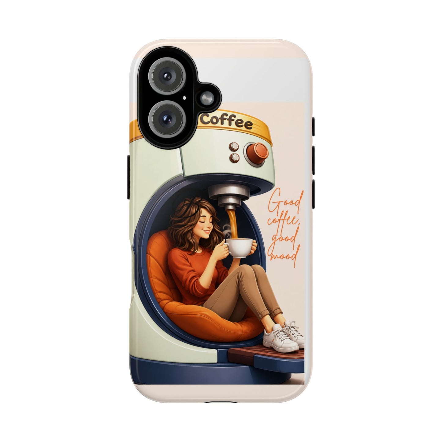 Coffee Is My Comfort – Customized Phone Case