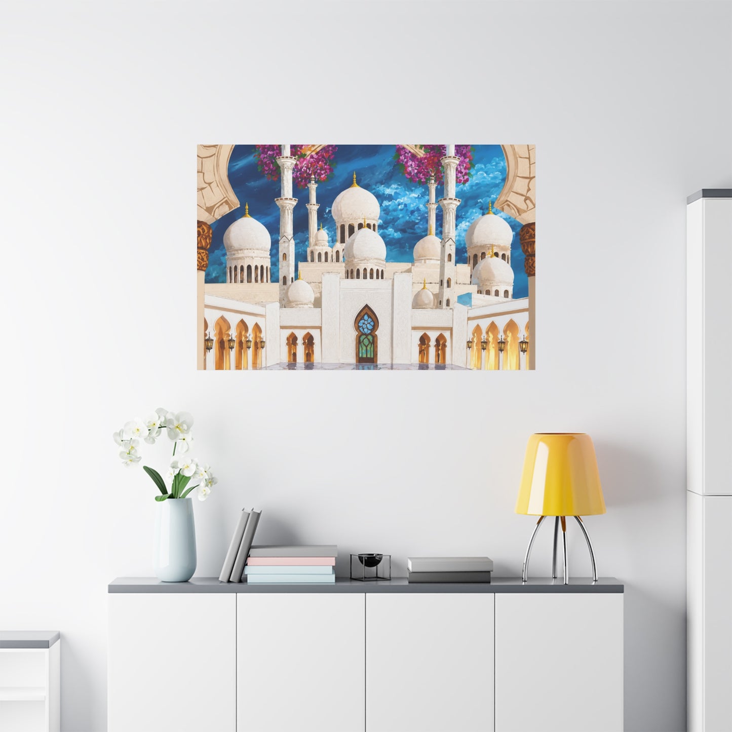 Islamic Mosque Canvas Art — Stretched Matte Wall Decor