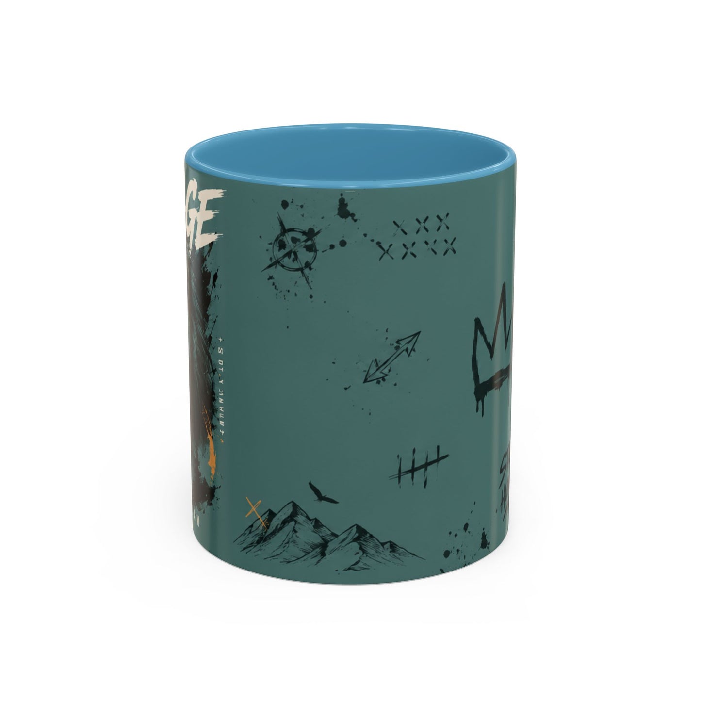Stay Hungry Graffiti Accent Coffee Mug — 11/15oz