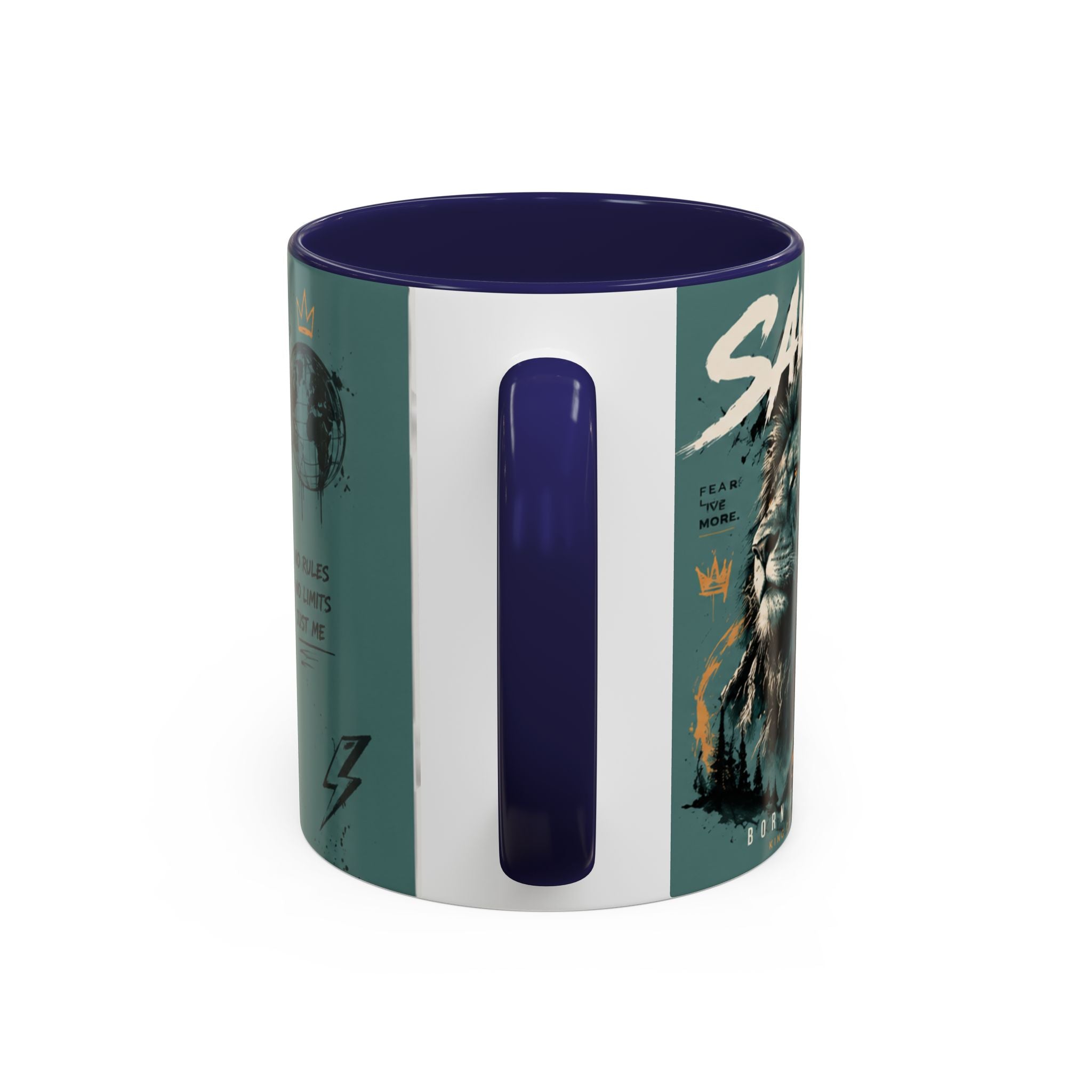Stay Hungry Graffiti Accent Coffee Mug — 11/15oz