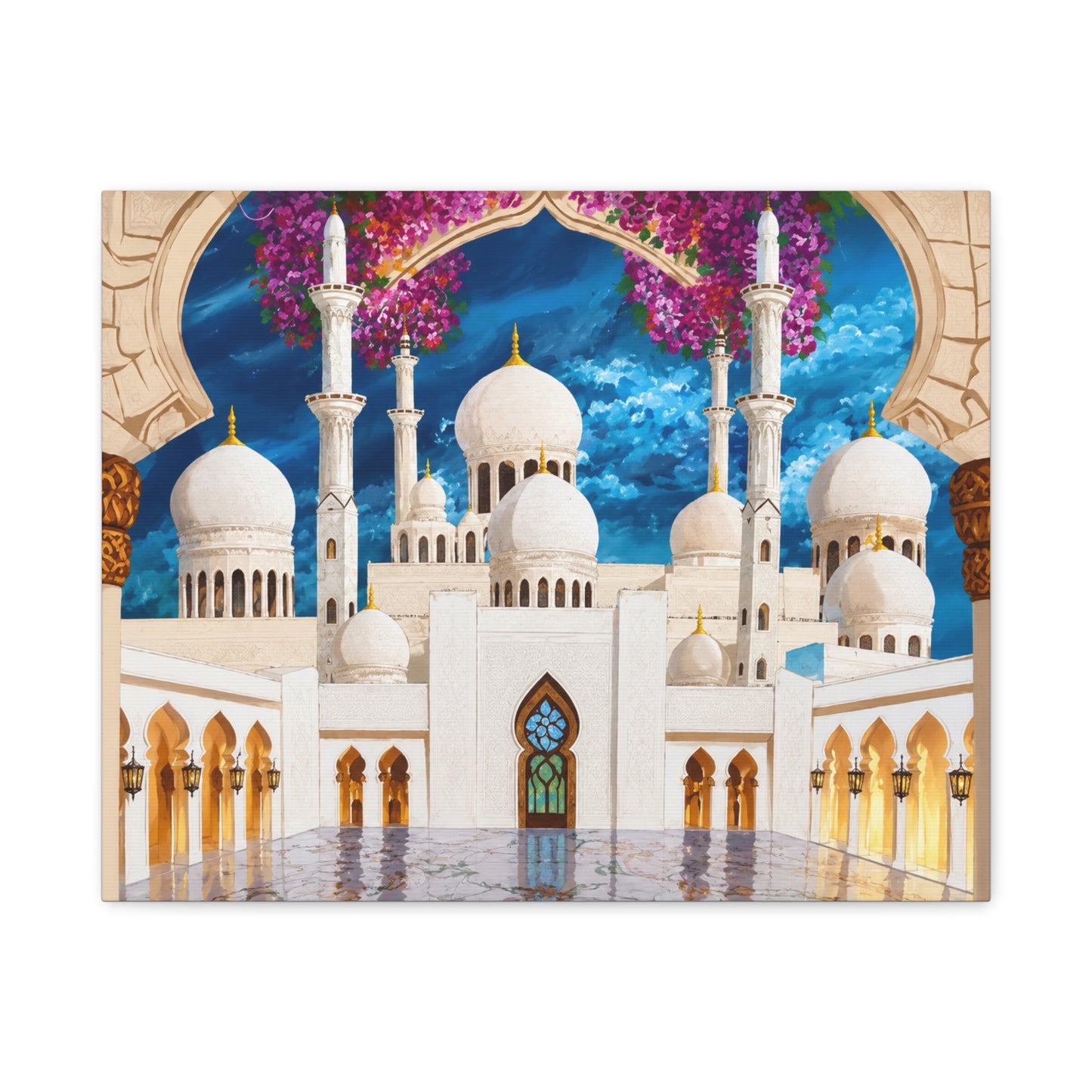 Islamic Mosque Canvas Art — Stretched Matte Wall Decor
