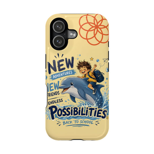Phone Case — "Endless Possibilities" Back-to-School Magnetic Impact-Resistant Case