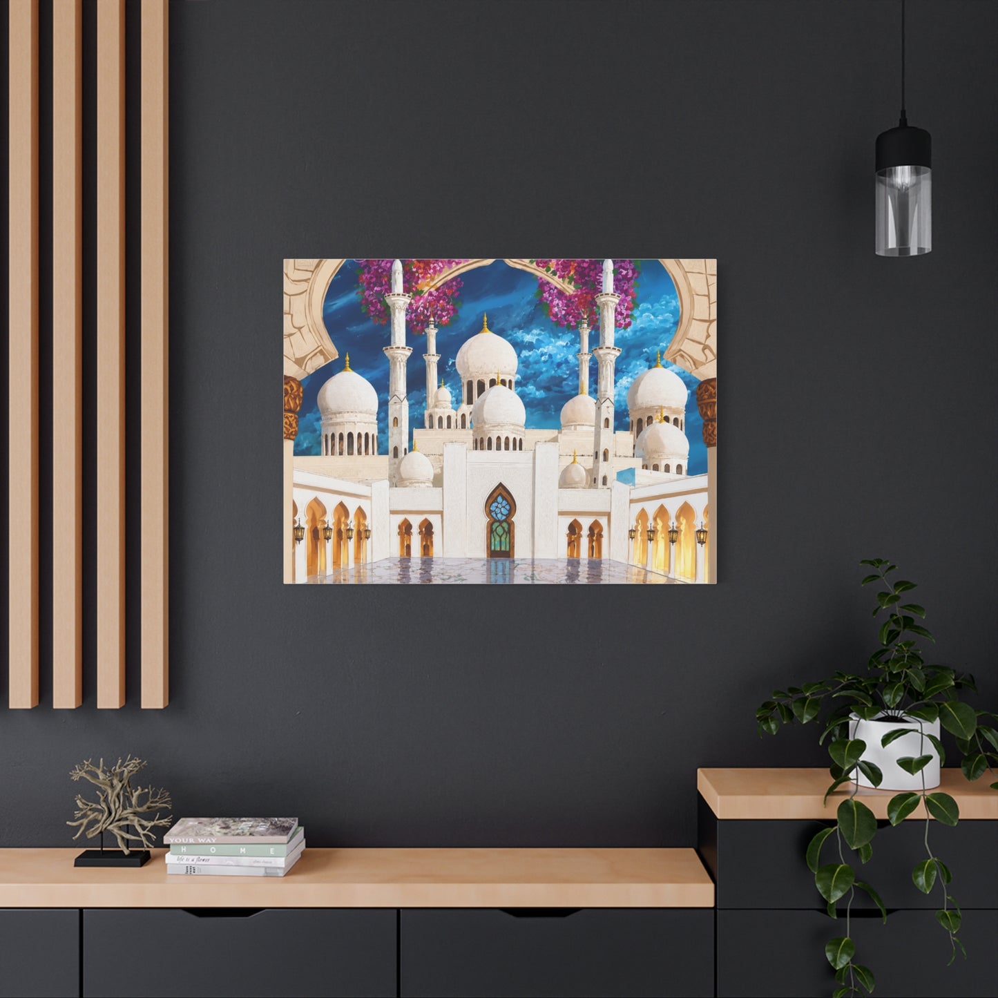 Islamic Mosque Canvas Art — Stretched Matte Wall Decor