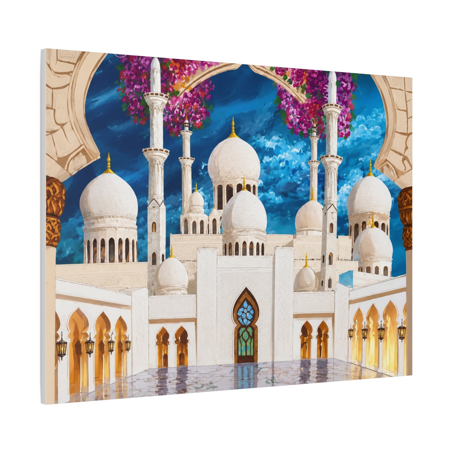 Islamic Mosque Canvas Art — Stretched Matte Wall Decor