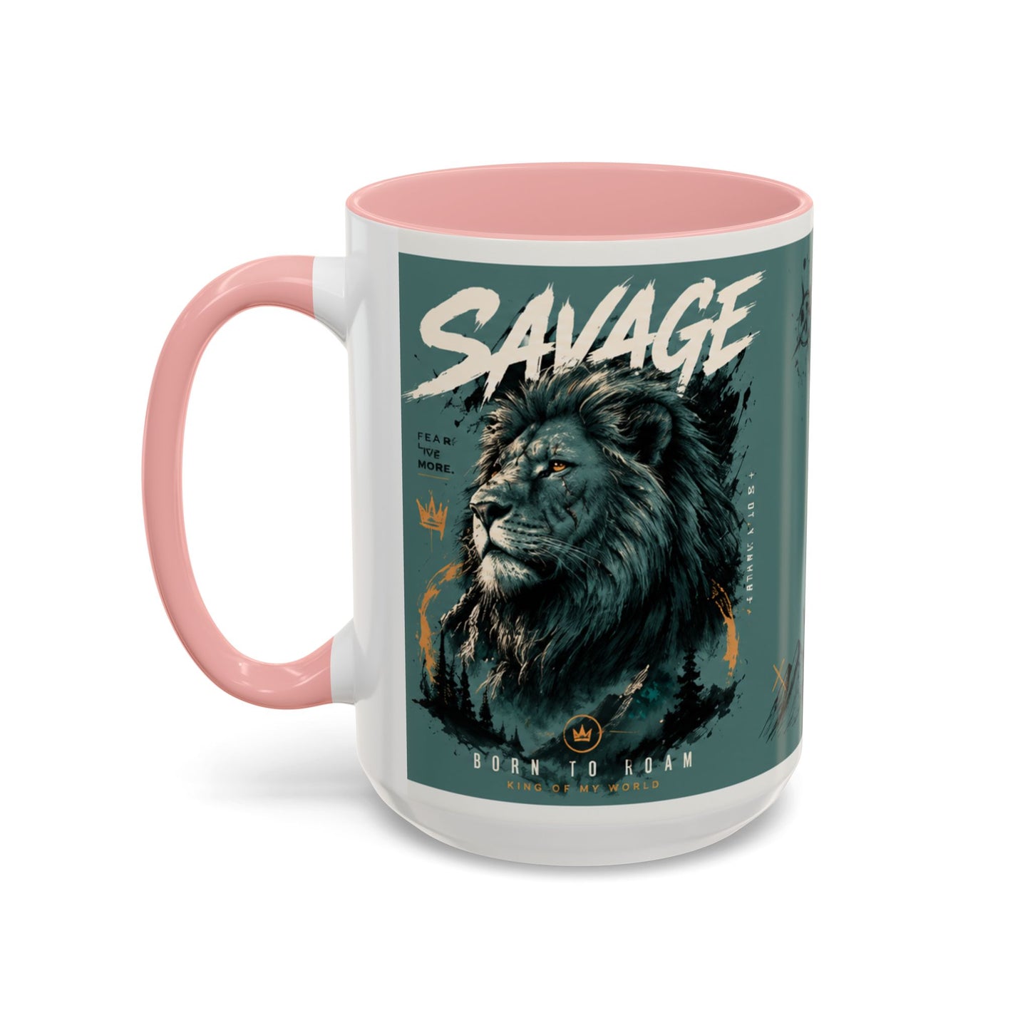 Stay Hungry Graffiti Accent Coffee Mug — 11/15oz